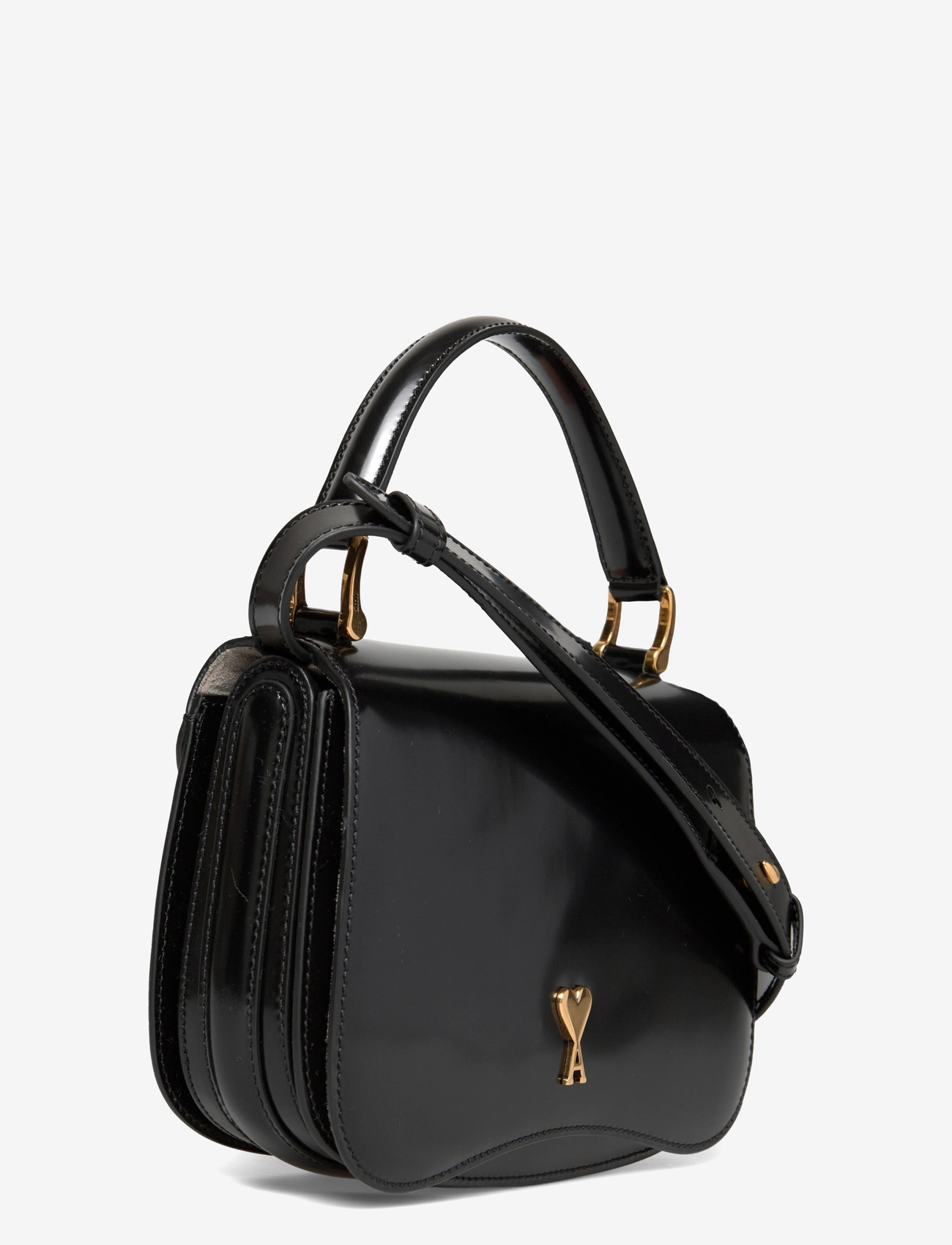 AMI - TOP HANDLE PARIS PARIS BAG - speciella tillfällen - 001 : noir - 2