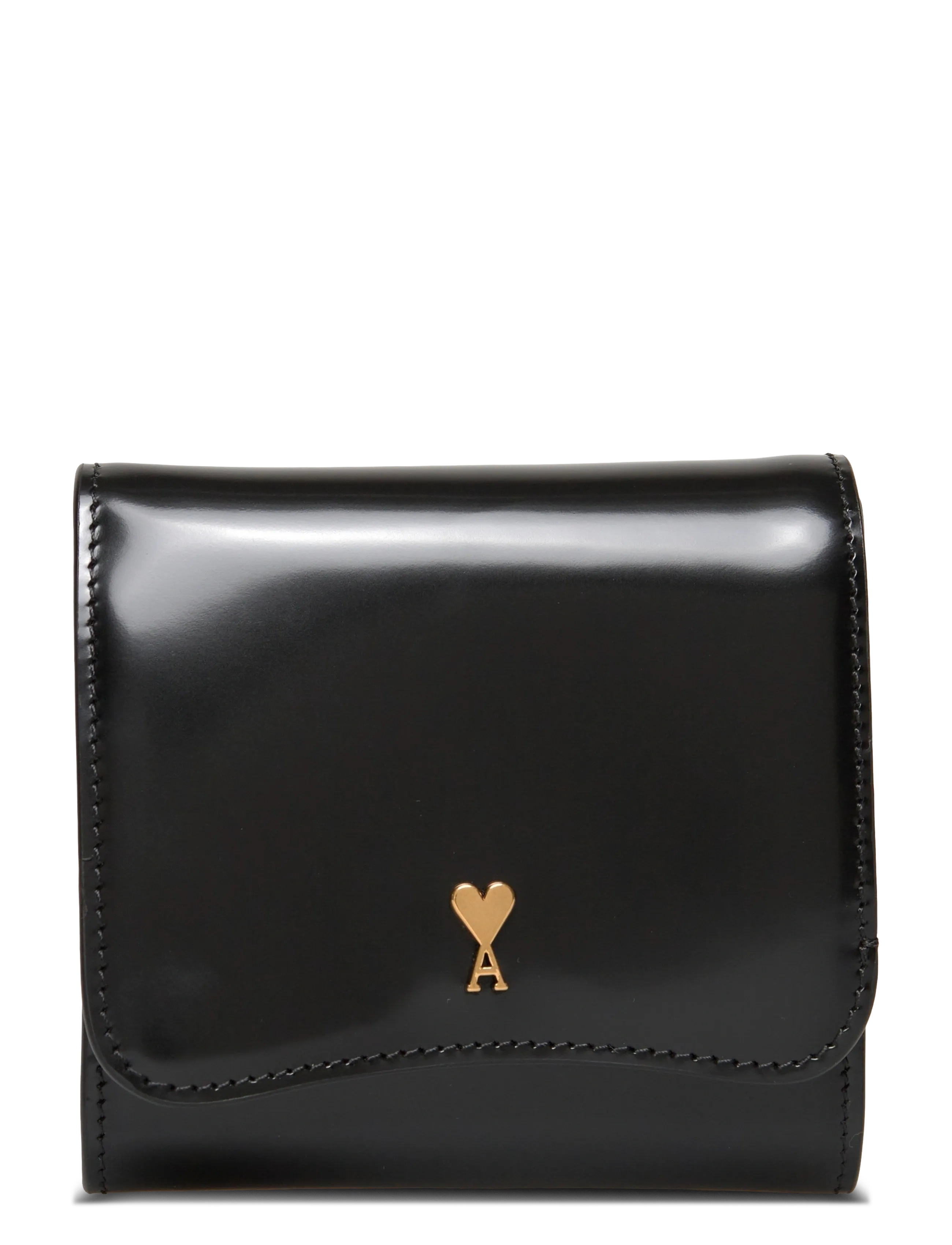 AMI PARIS PARIS COMPACT WALLET - Kotid - 001 : NOIR / black