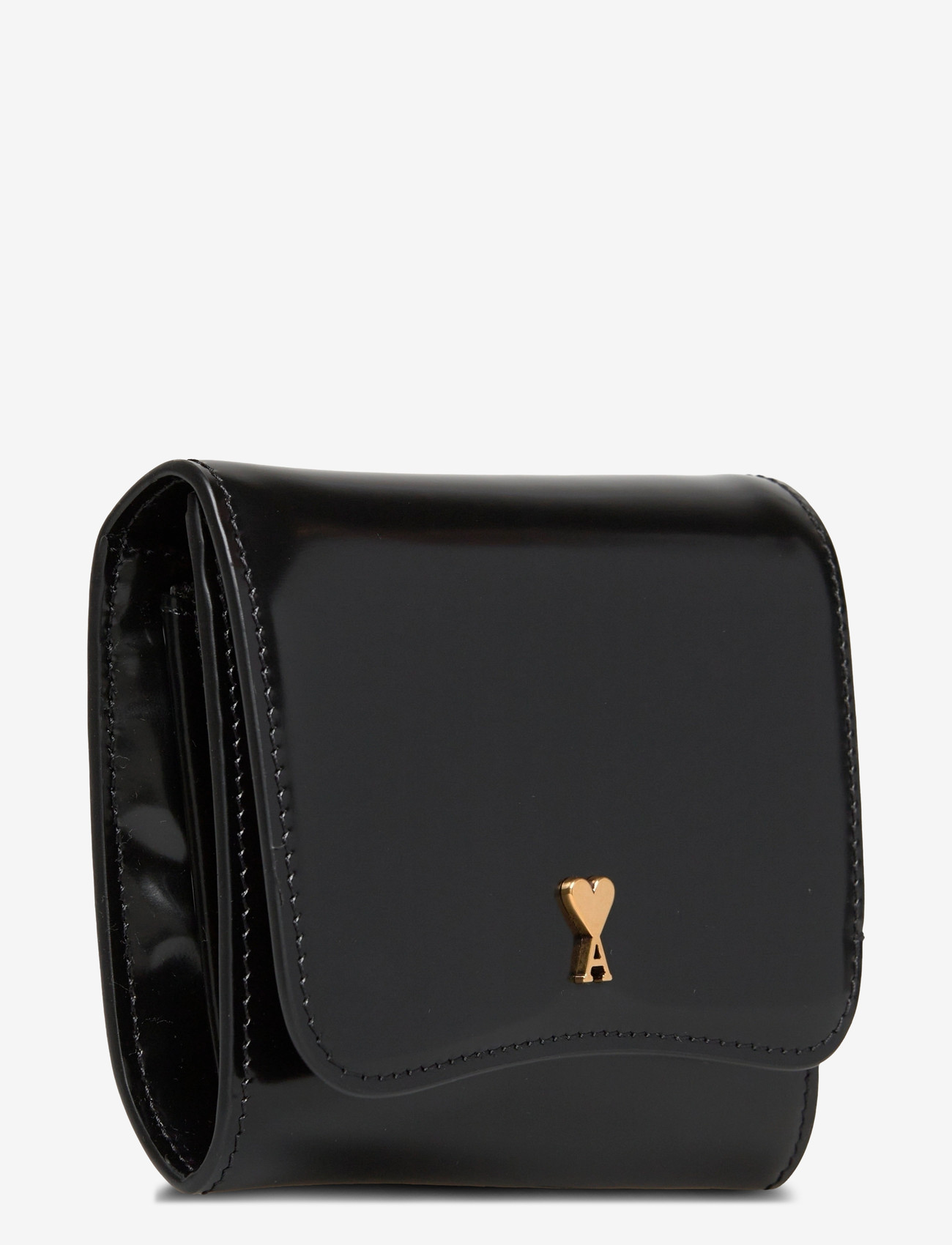 AMI - PARIS PARIS COMPACT WALLET - portemonnaies - 001 : noir - 2