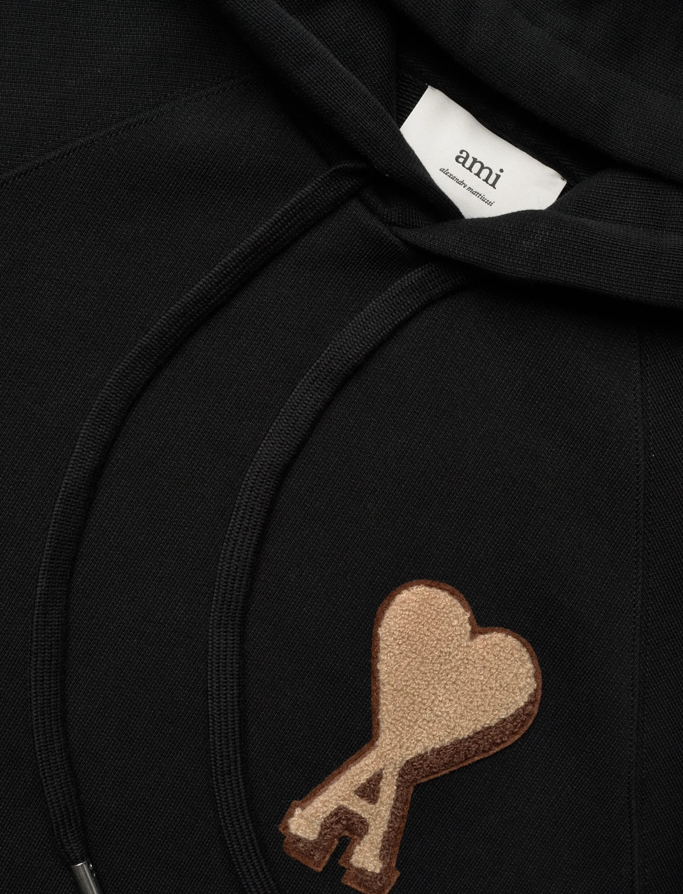 AMI - SWEATSHIRT WITH ADC PATCH - 001 : noir - 2