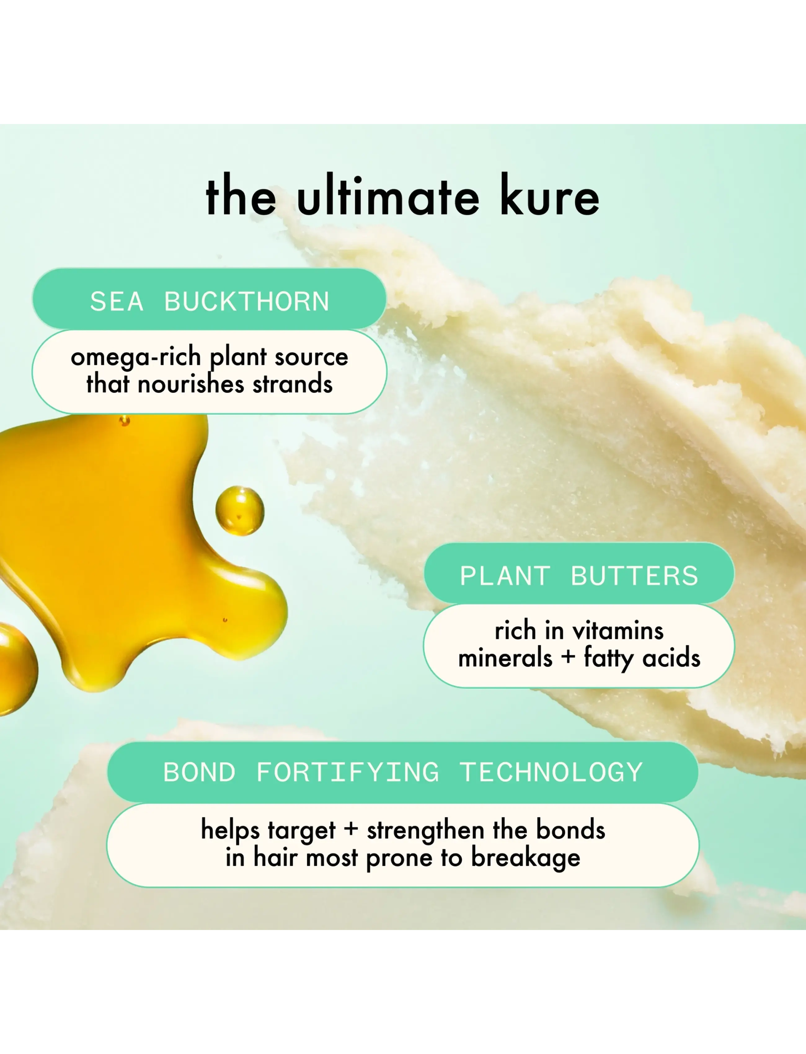 AMIKA - The Kure Multi-Task Repair Treatment - hår - no color - 3