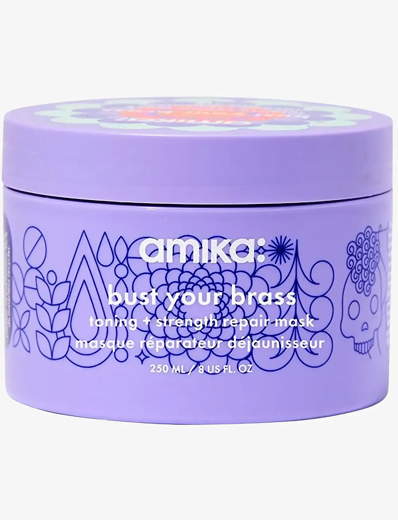 AMIKA - Bust Your Brass Cool Blonde Intense Repair Mask - mellan 200-500 kr - no color - 0