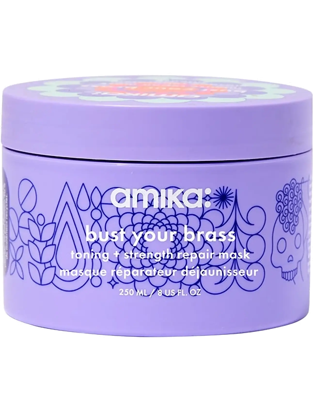 AMIKA Bust Your Brass Cool Blonde Intense Repair Mask - Juuksed - NO COLOR / undefined