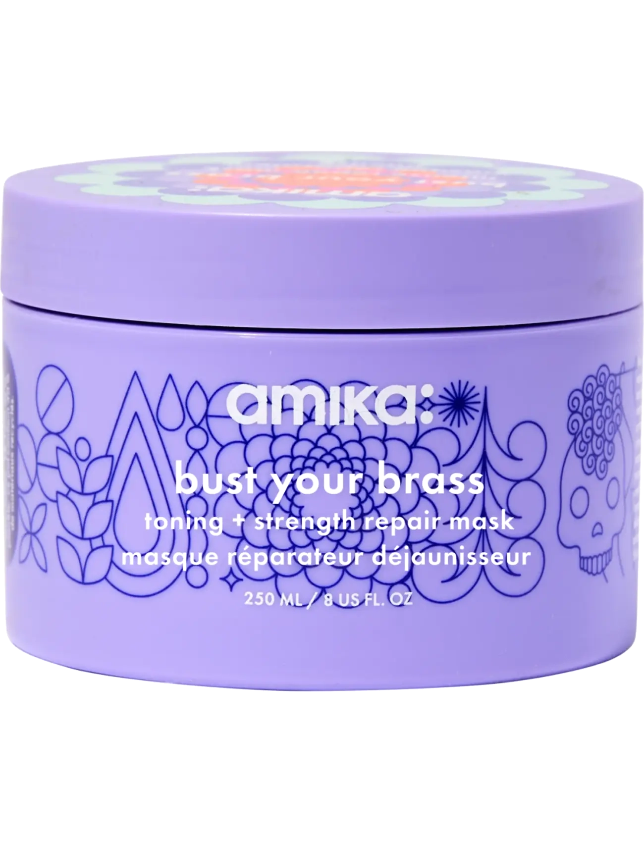 AMIKA - Bust Your Brass Cool Blonde Intense Repair Mask - juuksemaskid - no color - 1