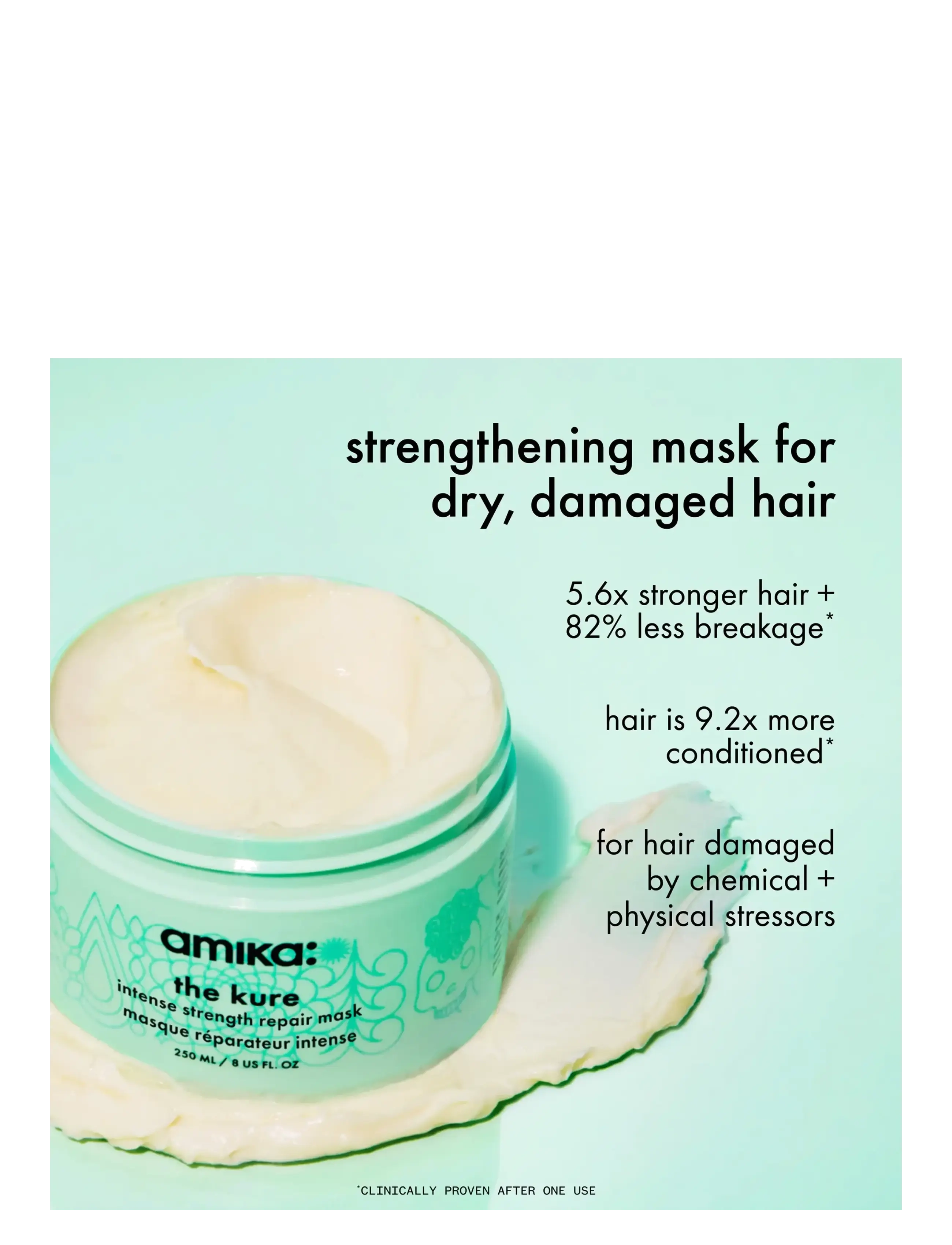 AMIKA - The Kure Bond Repair Mask - juuksemaskid - no color - 2