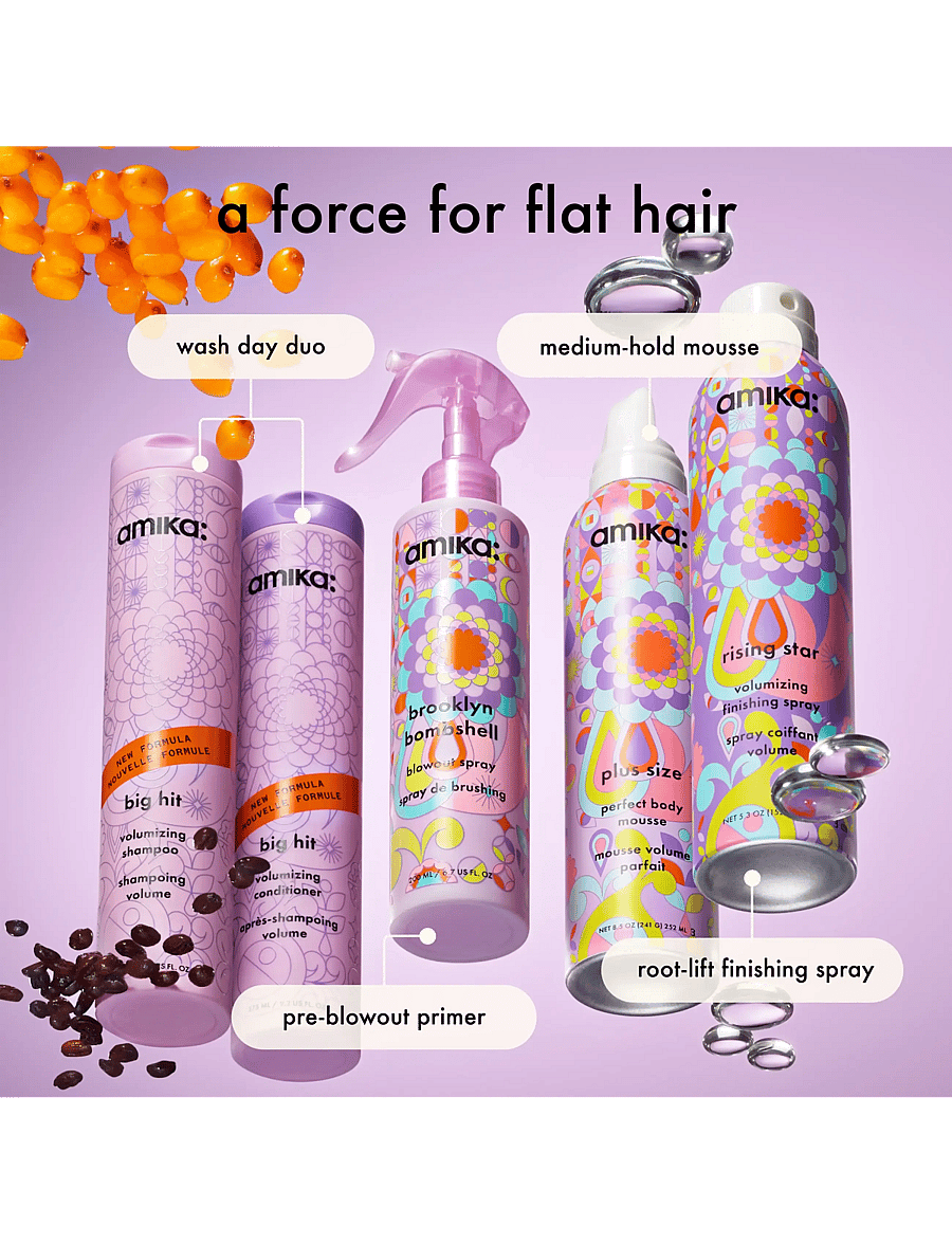 AMIKA - Brooklyn Bombshell Blowout Volume Spray - volymspray - no color - 5