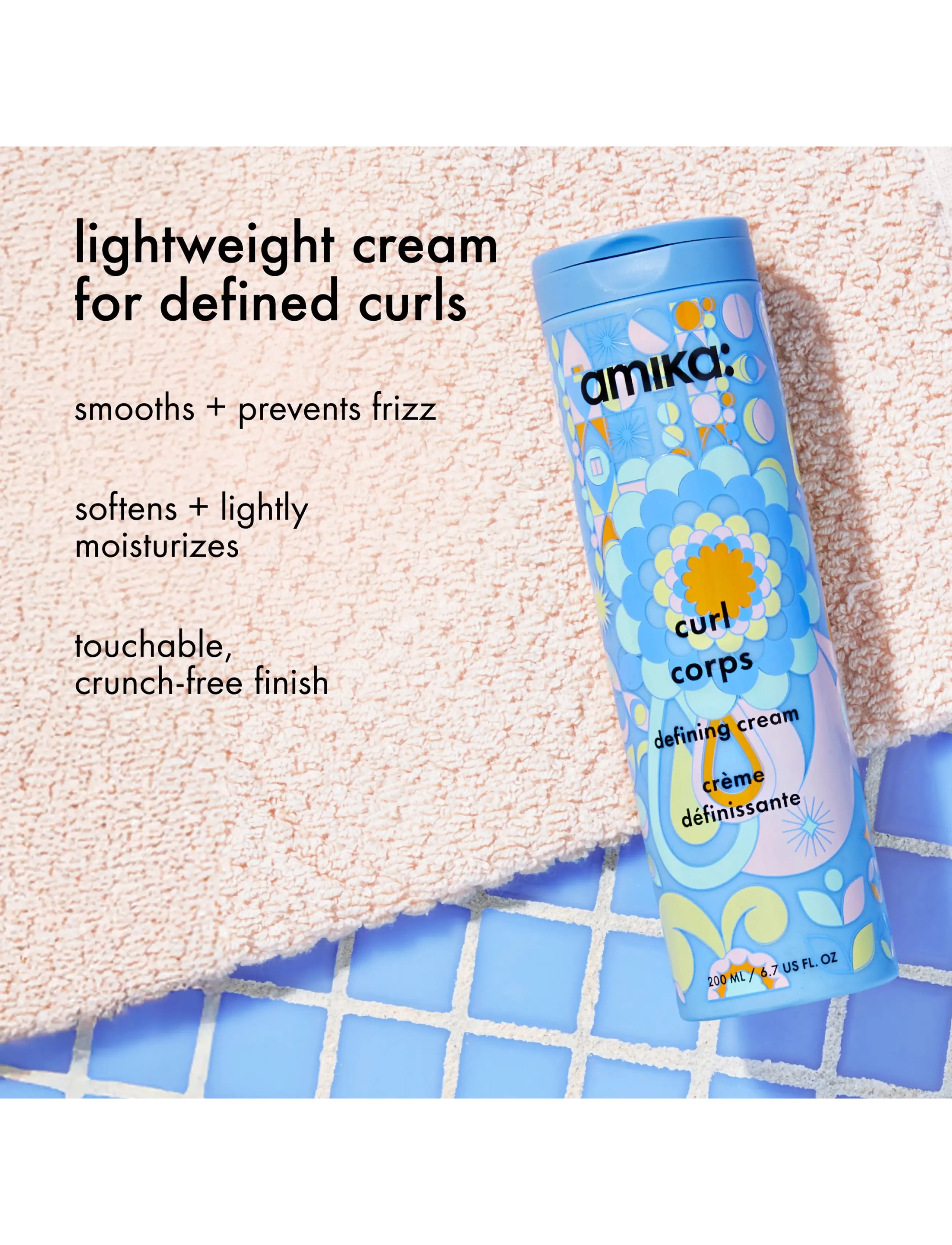 AMIKA - Curl Corps Defining Cream - stylingcremer - no color - 2