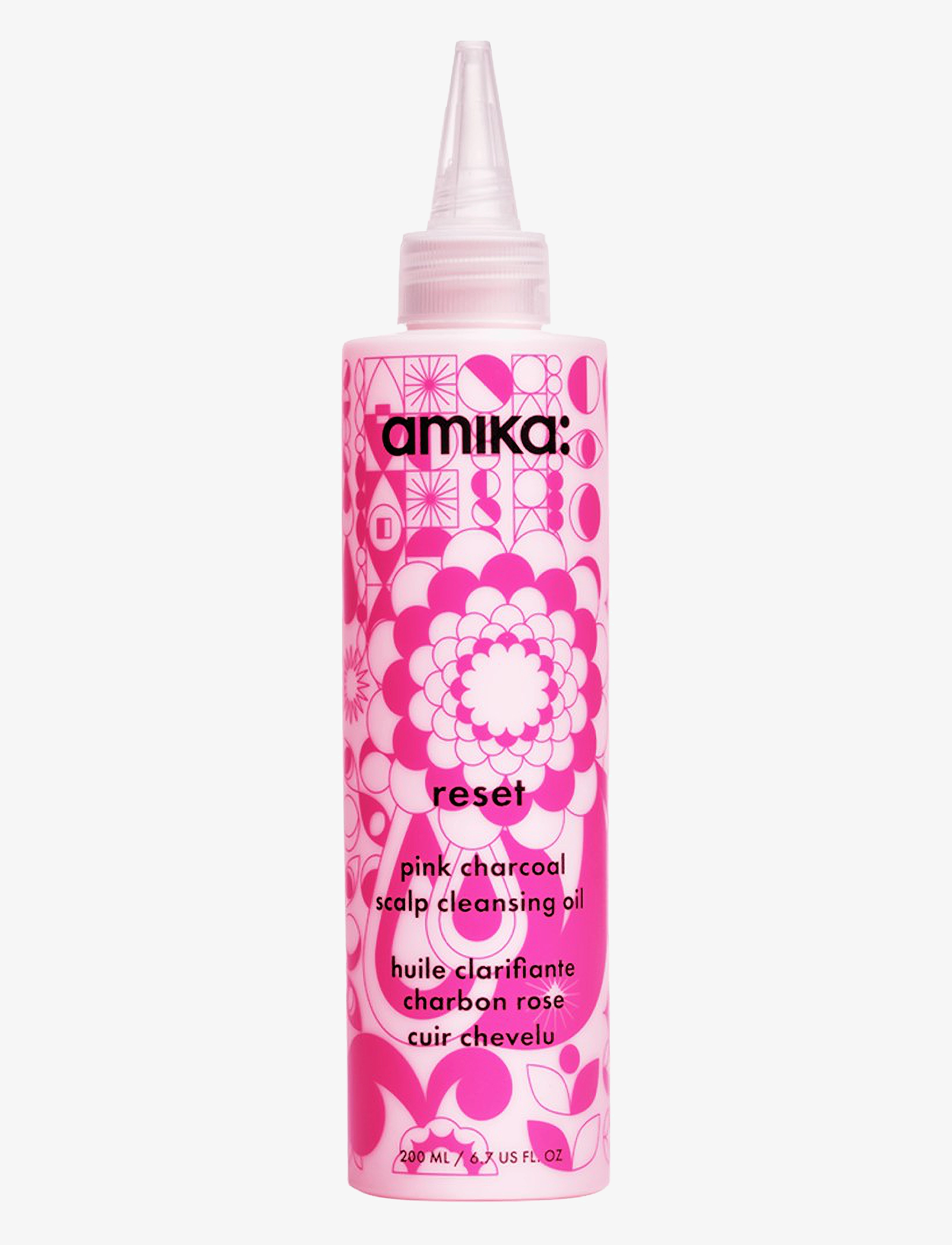 AMIKA Reset - Pink Charcoal Scalp Cleansing Oil, 200 ml, Nude, Treatments > Scalp Care, Dame