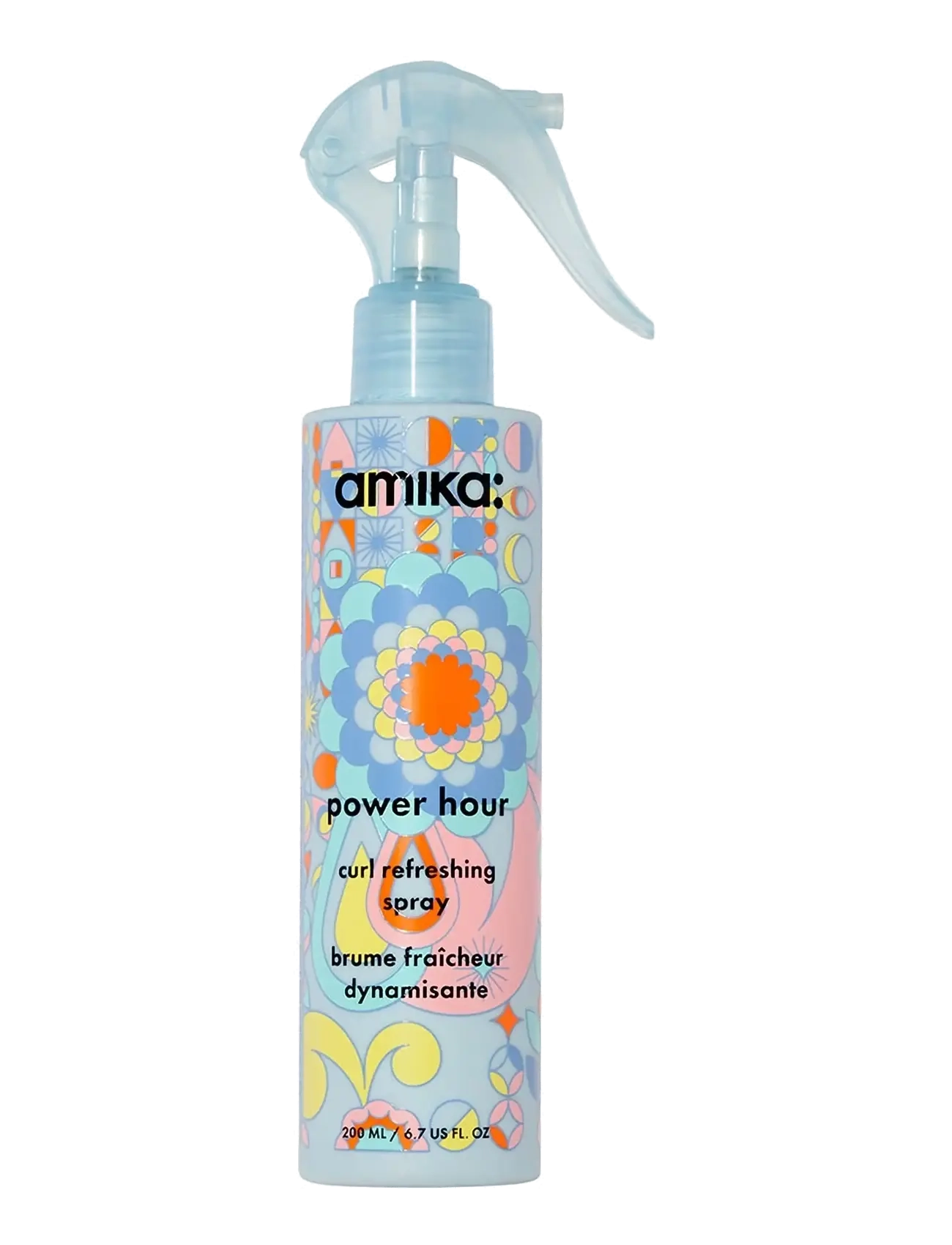 AMIKA Power Hour Curl Refreshing Spray, 200 ml, Nude, Styling > Hårspray Og Skum, Dame