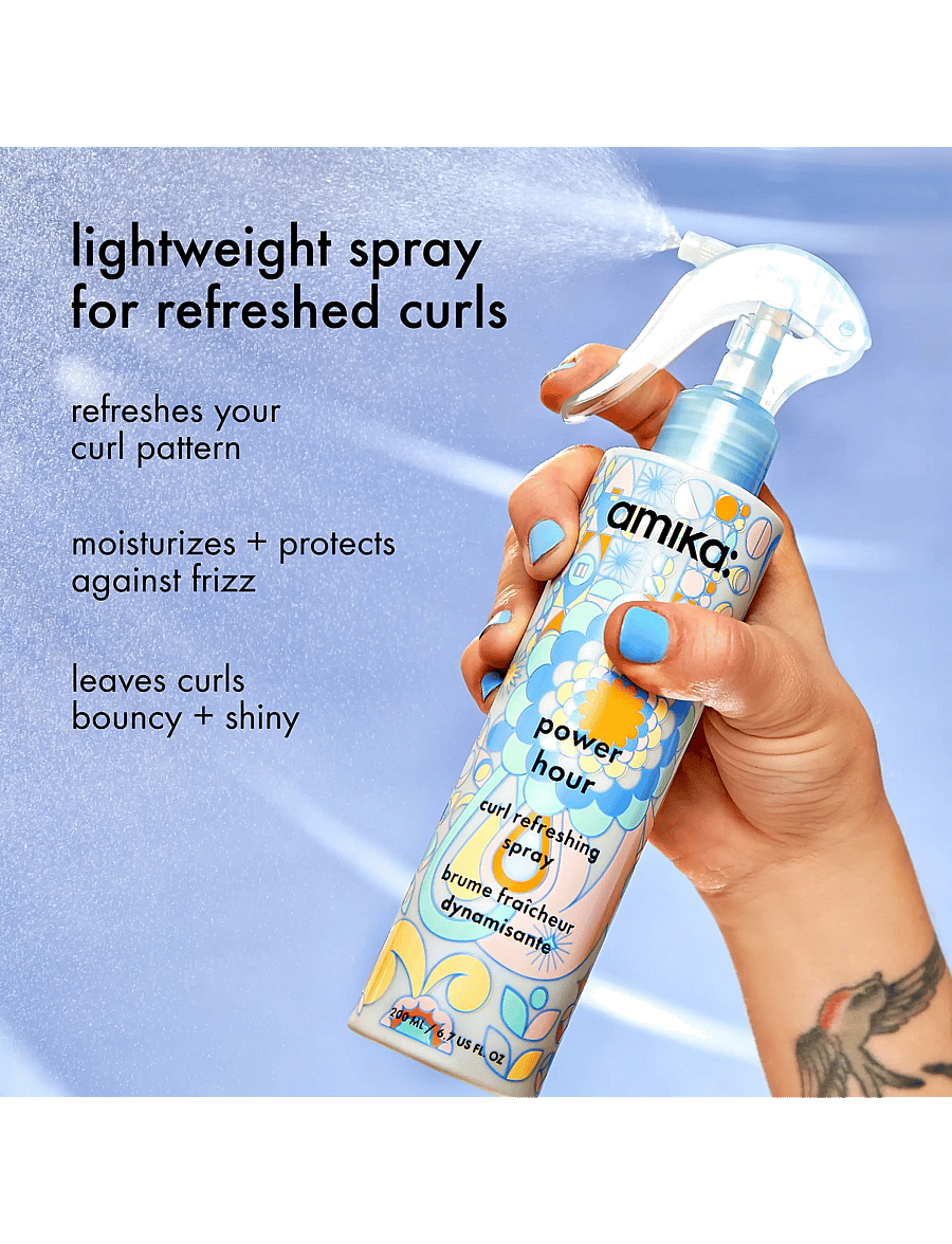 AMIKA - Power Hour Curl Refreshing Spray - sommarens hårprodukter - no color - 2
