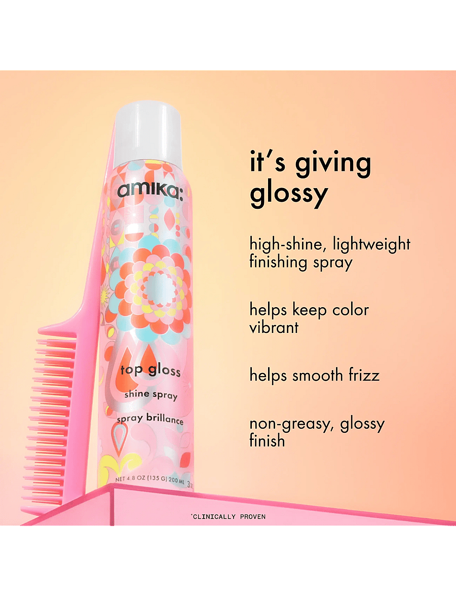 AMIKA - Top Gloss Shine Spray - sommarens hårprodukter - no colour - 3