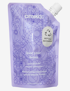 Bust Your Brass Cool Blonde Repair Shampoo, AMIKA