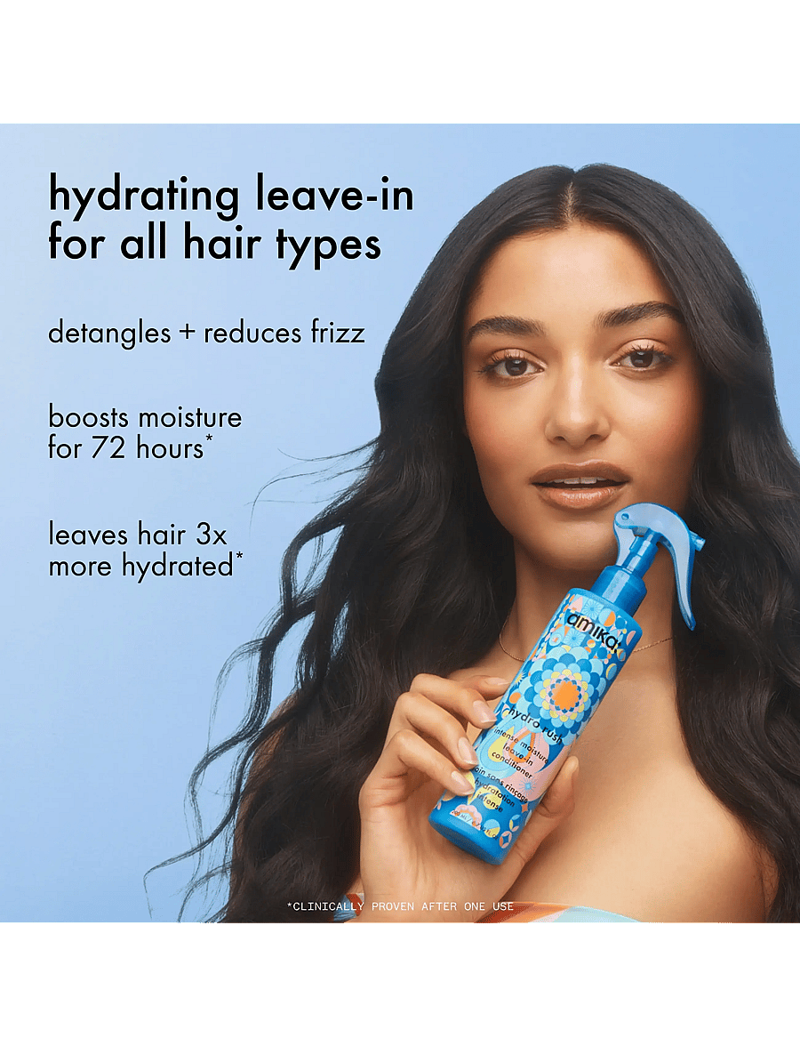 AMIKA - Hydro Rush Intense Moisture LeaveIn Conditioner - sommerens hårprodukter - no color - 2
