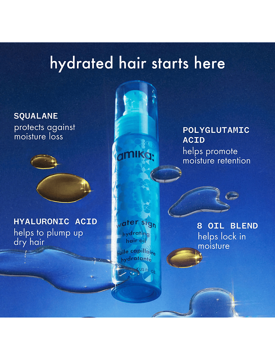 AMIKA - Water Sign Hydrating Hair Oil - juuksed - no color - 3