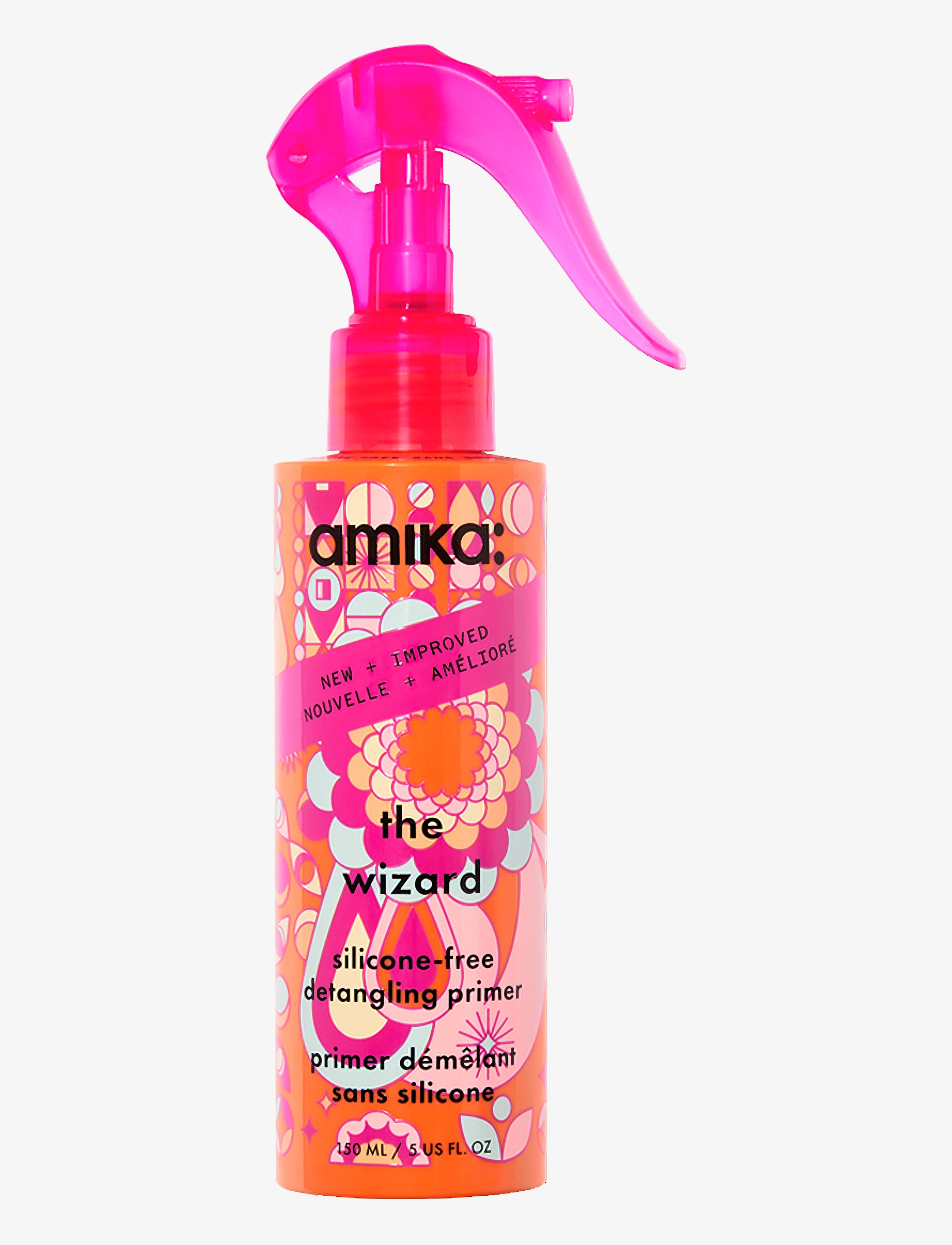 AMIKA The Wizard Silicone-Free Detangling Hair Primer, Balsam Spray, Nude, Str: 150 ml