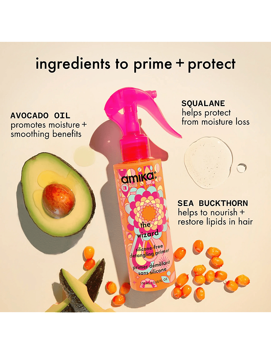 AMIKA - The Wizard Silicone-Free Detangling Hair Primer - hooldusvahendid - no color - 3