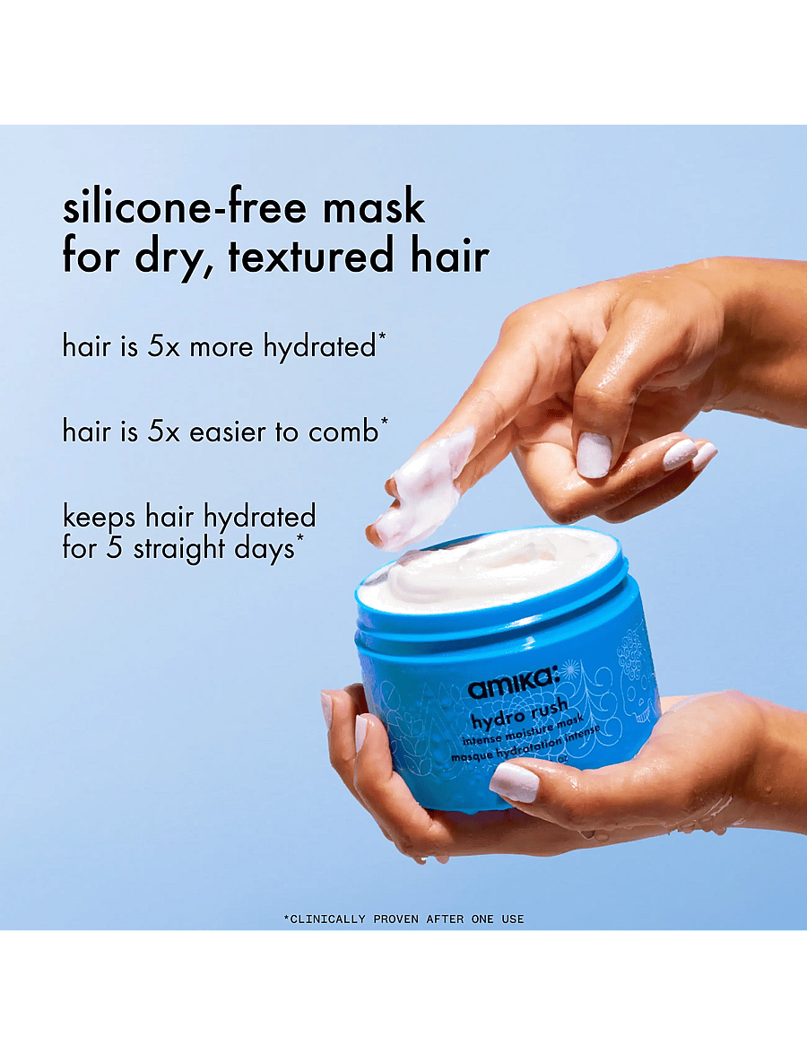 AMIKA - Hydro Rush Intense Moisture Hair Mask - juuksemaskid - no color - 2