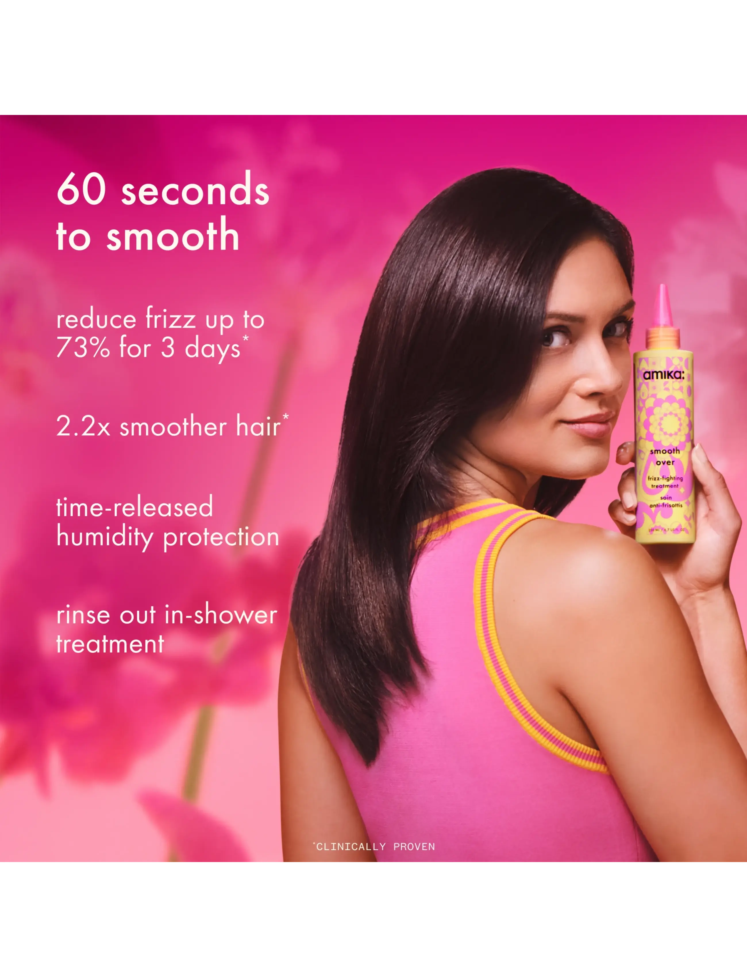 AMIKA - Smooth Over Frizz Fighting Treatment - hooldusvahendid - no color - 2