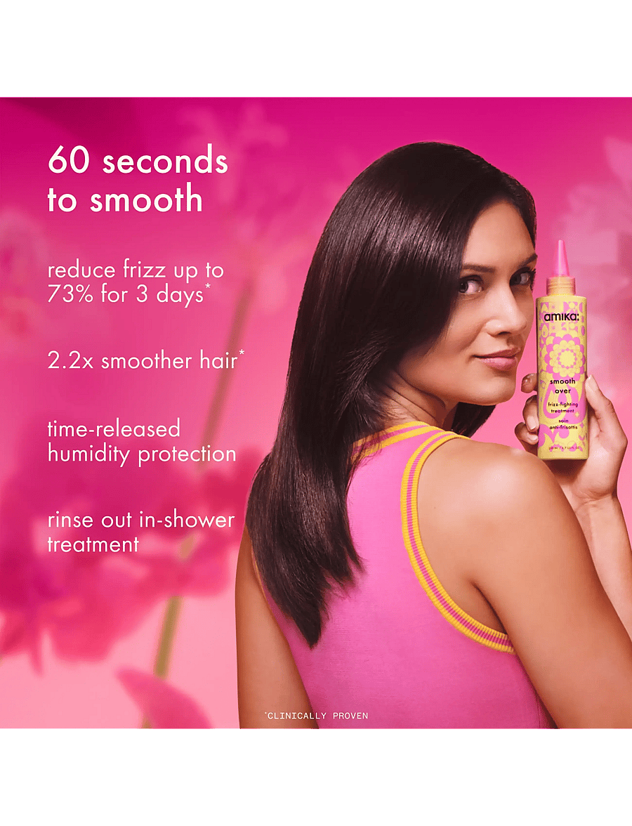 AMIKA - Smooth Over Frizz Fighting Treatment - hooldusvahendid - no color - 2