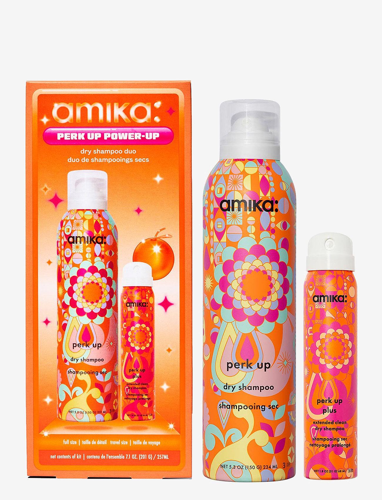 AMIKA - perk up power up dry shampoo duo - no color - 1