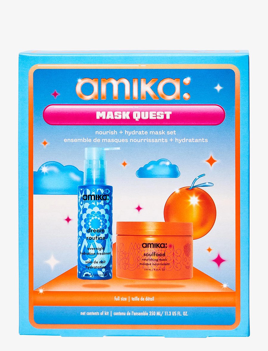 AMIKA - mask quest nourish + hydrate mask set - no color - 0
