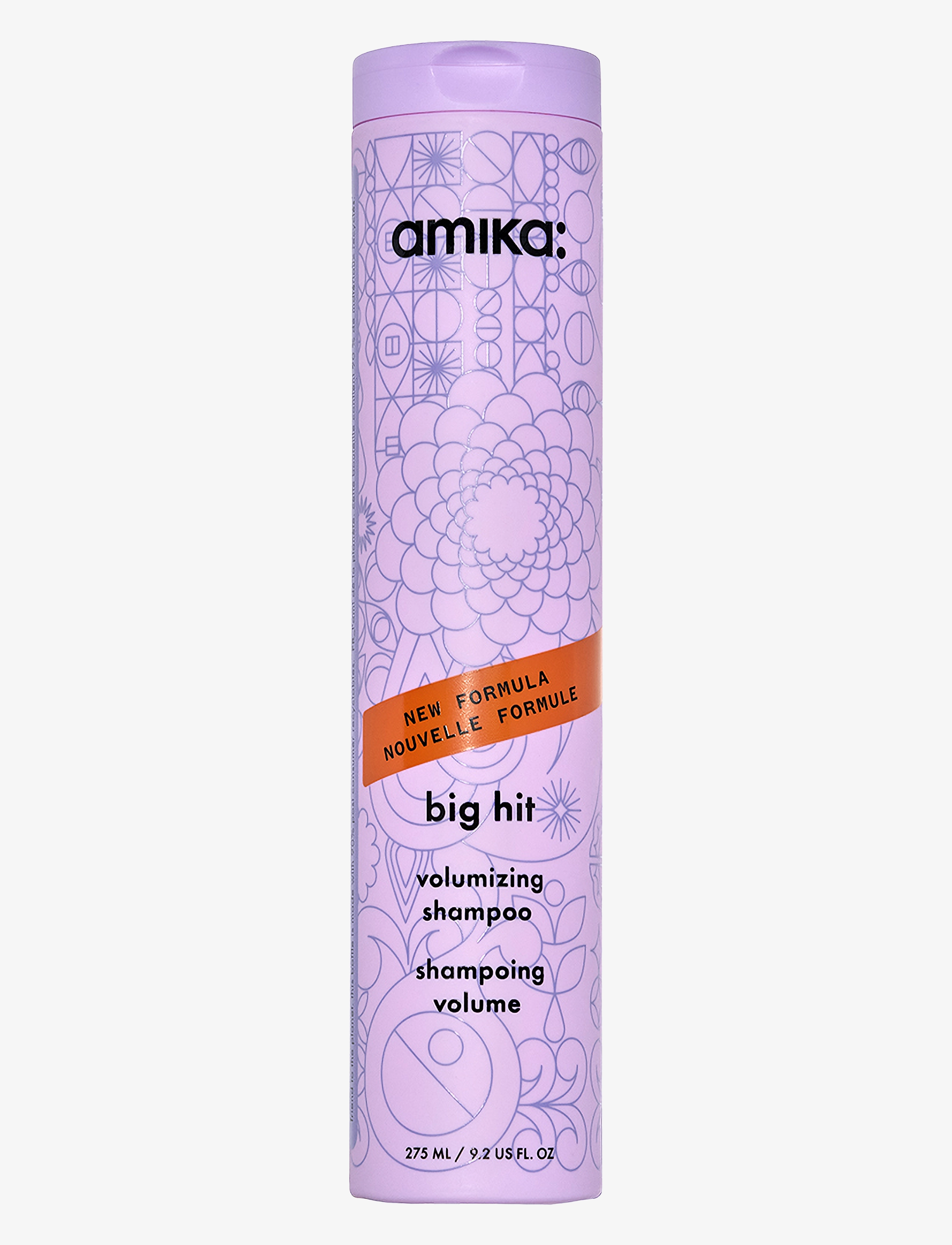 AMIKA Big Hit Volumizing Shampoo, Shampoo, Nude, Str: 275 ML