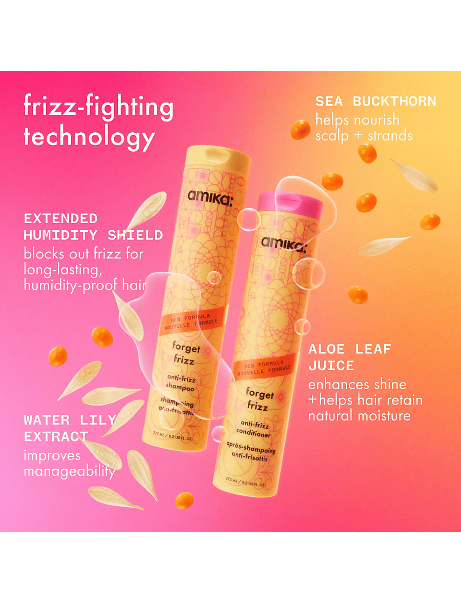 AMIKA - Forget Frizz Anti-Frizz Shampoo - Šampoon - no color - 3