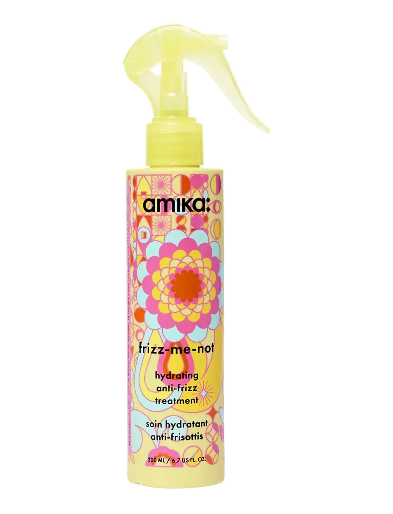 AMIKA Frizz-Me-Not Hydrating Anti-Frizz Treatment, Leave-in Behandling, Nude, Str: 200 ML