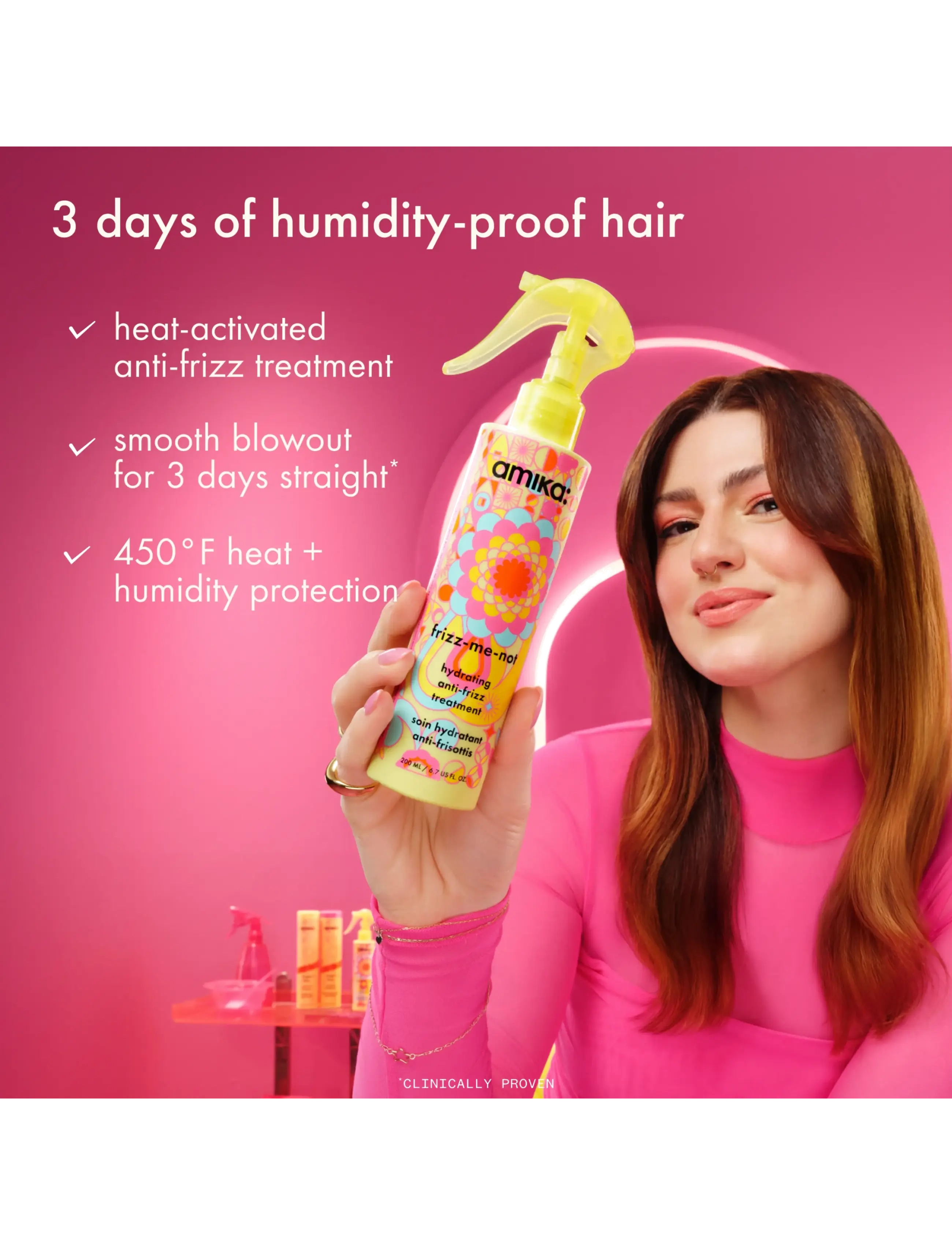 AMIKA - Frizz-Me-Not Hydrating Anti-Frizz Treatment - hooldusvahendid - no color - 2