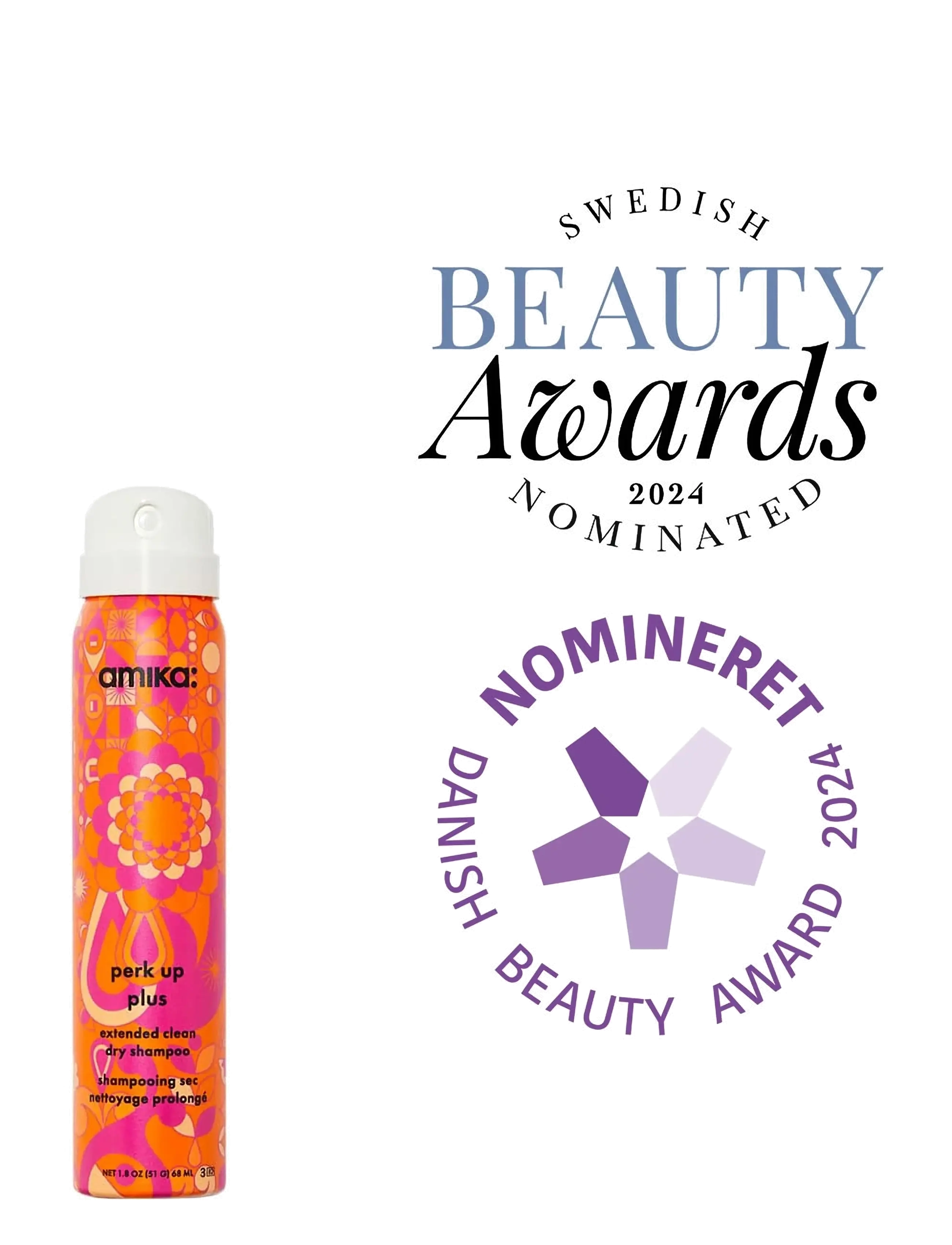 AMIKA Perk Up Plus Extended Clean Dry Shampoo - Torrschampo - NO COLOR / undefined