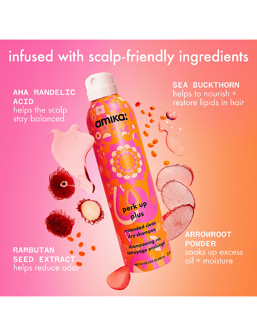 AMIKA - Perk Up Plus Extended Clean Dry Shampoo - sommarens hårprodukter - no color - 3