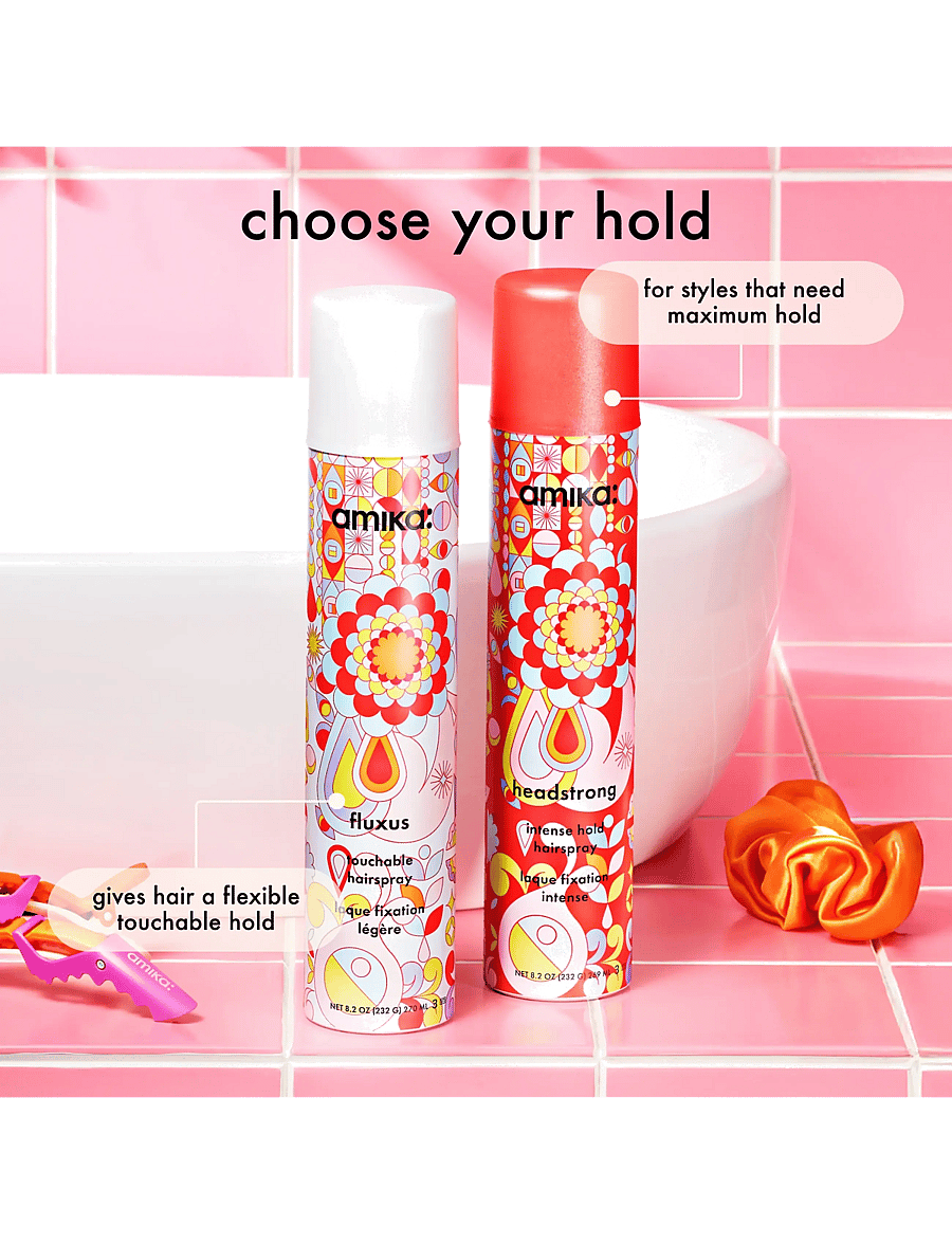 AMIKA - Fluxus Touchable Hairspray - hårspray - no color - 5