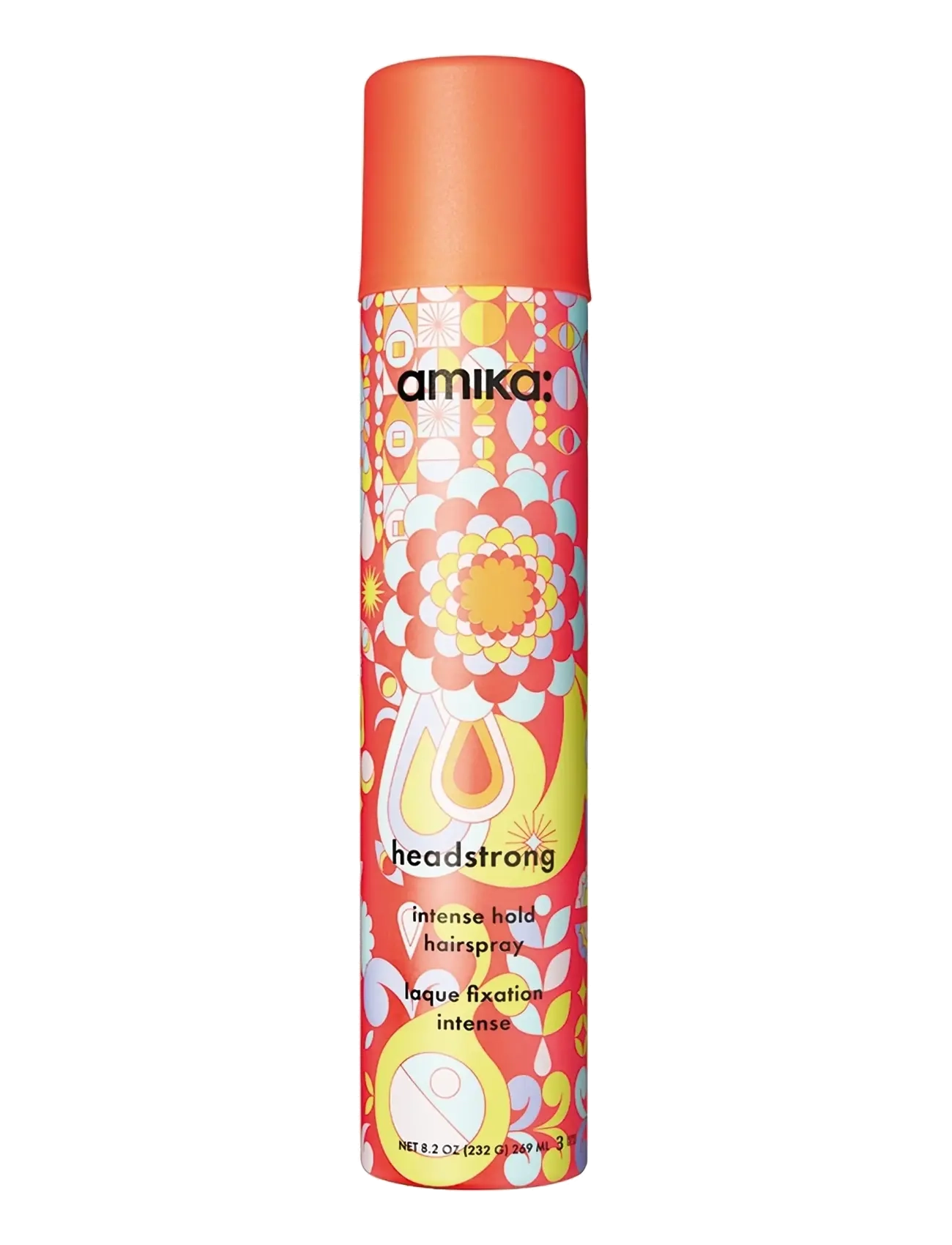 AMIKA Headstrong Intense Hold Hairspray, Hårspray & Foam, Nude, Str: 248 ML