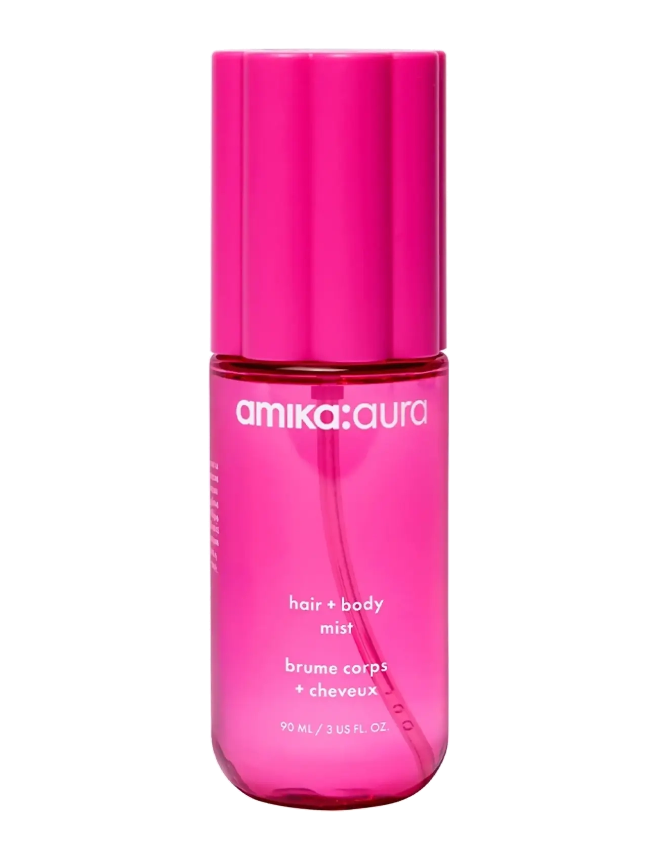 AMIKA Aura Hair & Body Mist, Hair Tåge, Pink, Str: 90 ML