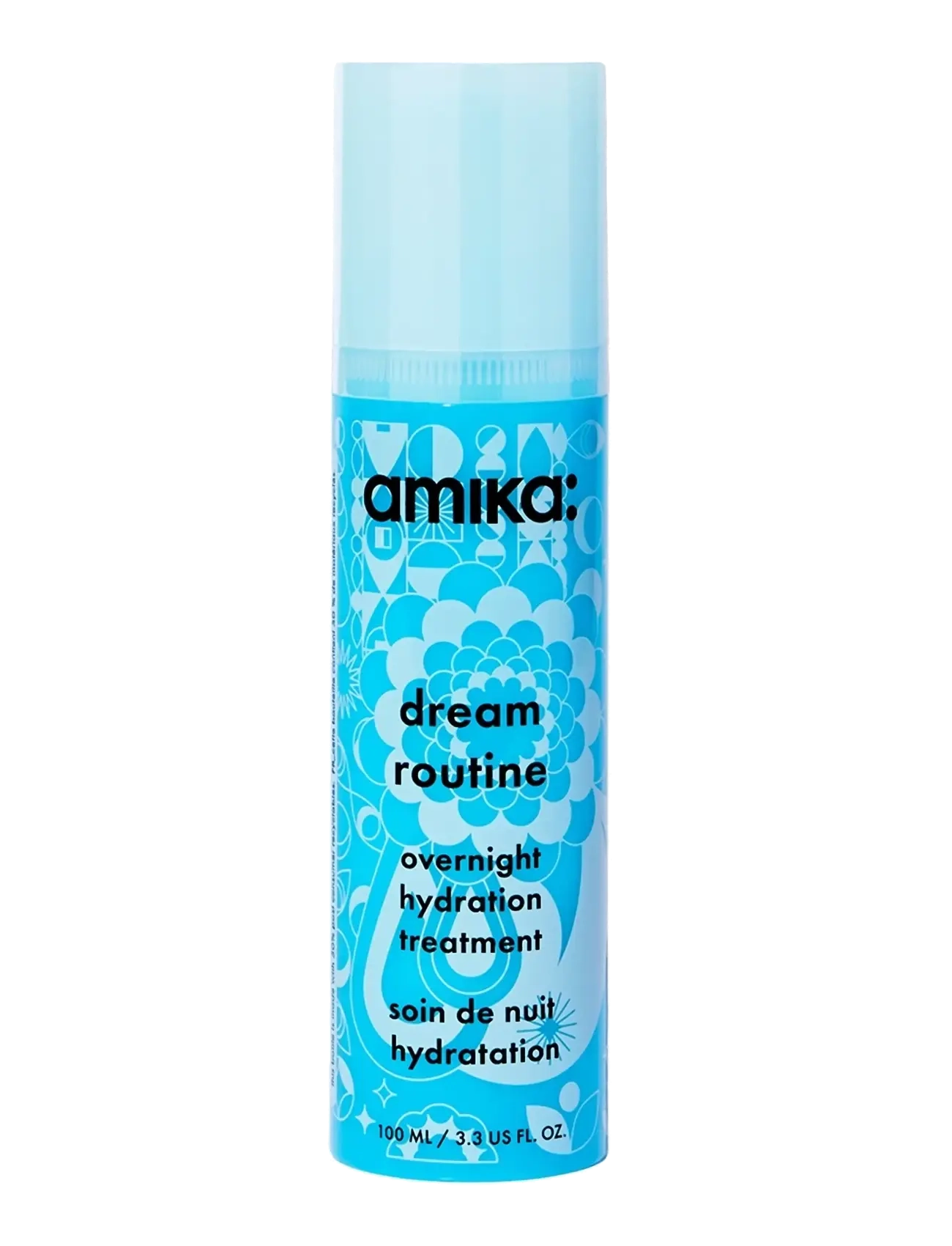 AMIKA Dream Routine Overnight Hydration Mask, Hair Ansigtsmaske, Nude, Str: 100 ML