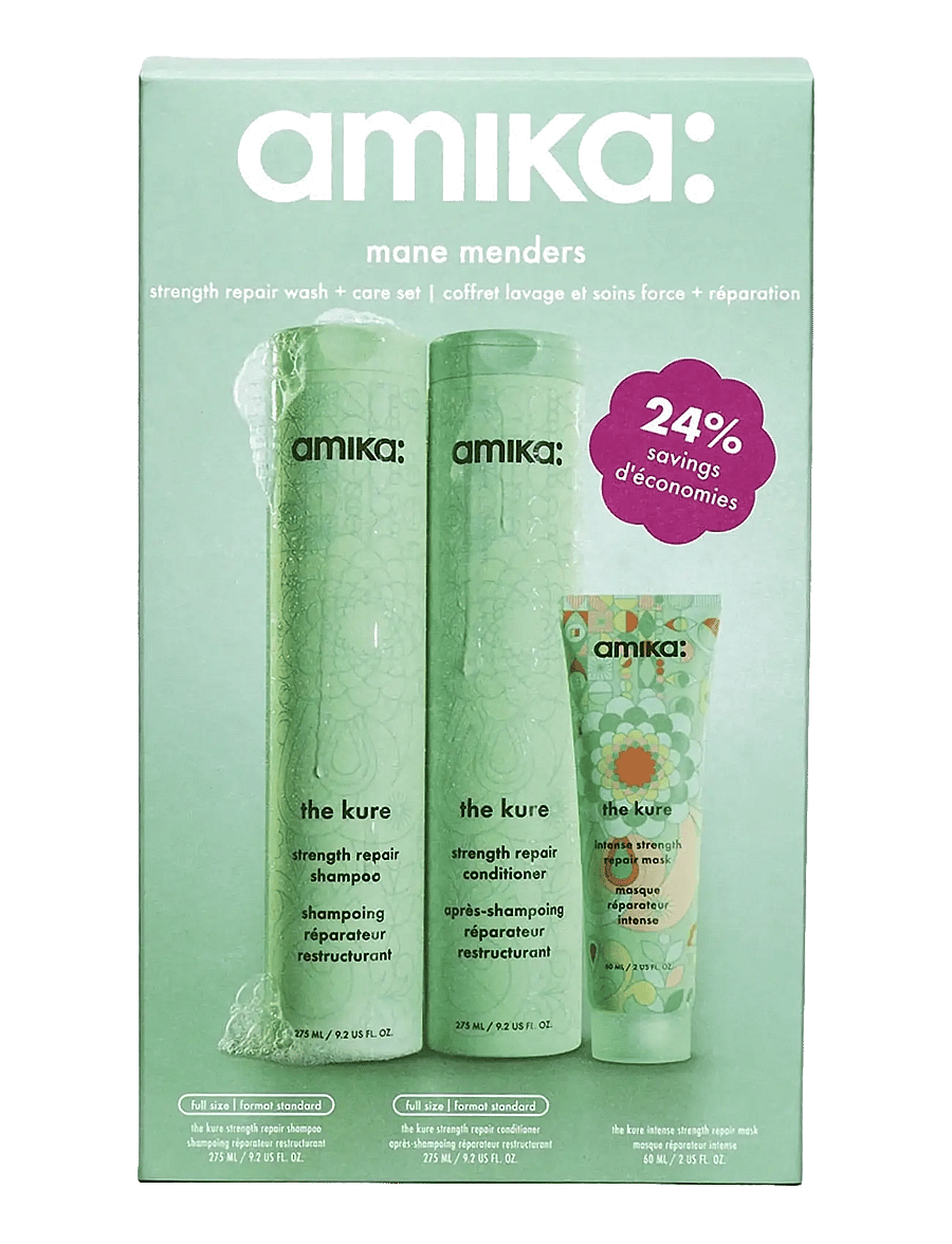 AMIKA - Mane Menders Strength Repair Wash + Care Set - no color - 0