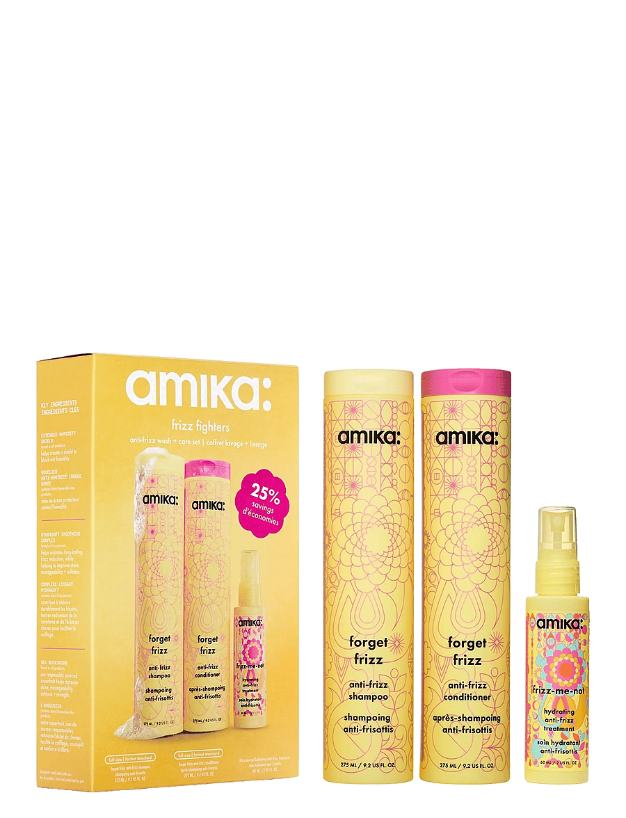 AMIKA - Frizz Fighters Anti-Frizz Wash + Care Set - no color - 1