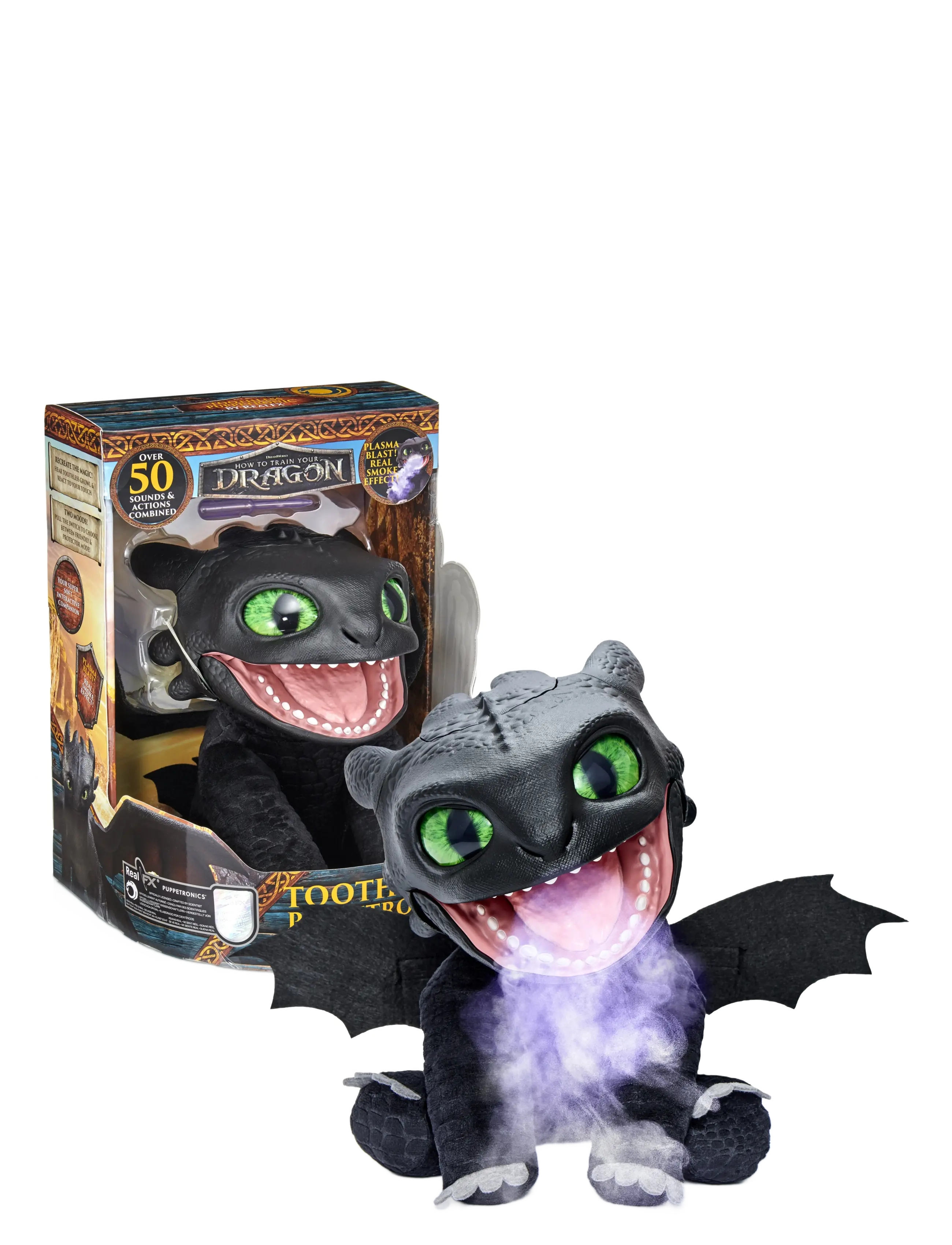 AMO Httyd Toothless, Movies & Fairy Tale Characters, Sort, Str: ONE SIZE