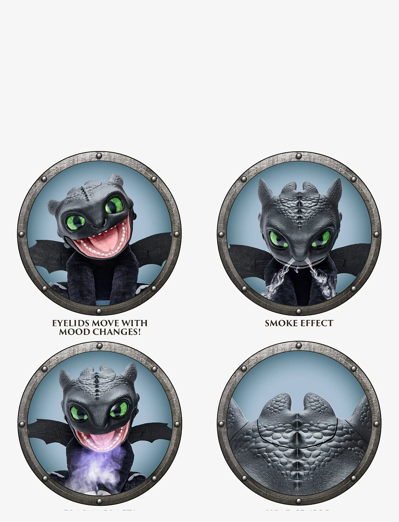 AMO - HTTYD Toothless - movies & fairy tale characters - multicolor - 3