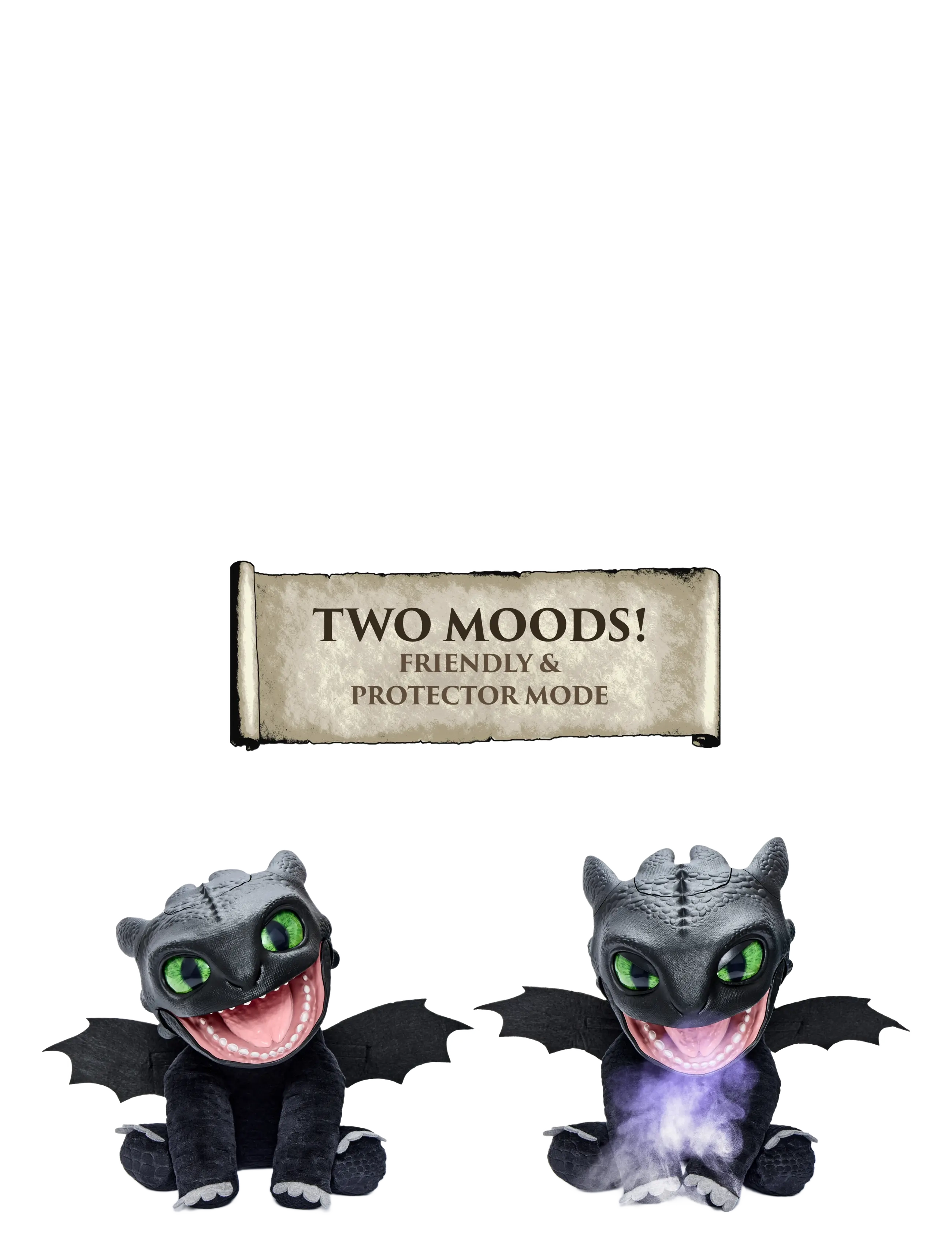 AMO - HTTYD Toothless - film & sagofigurer - multicolor - 4