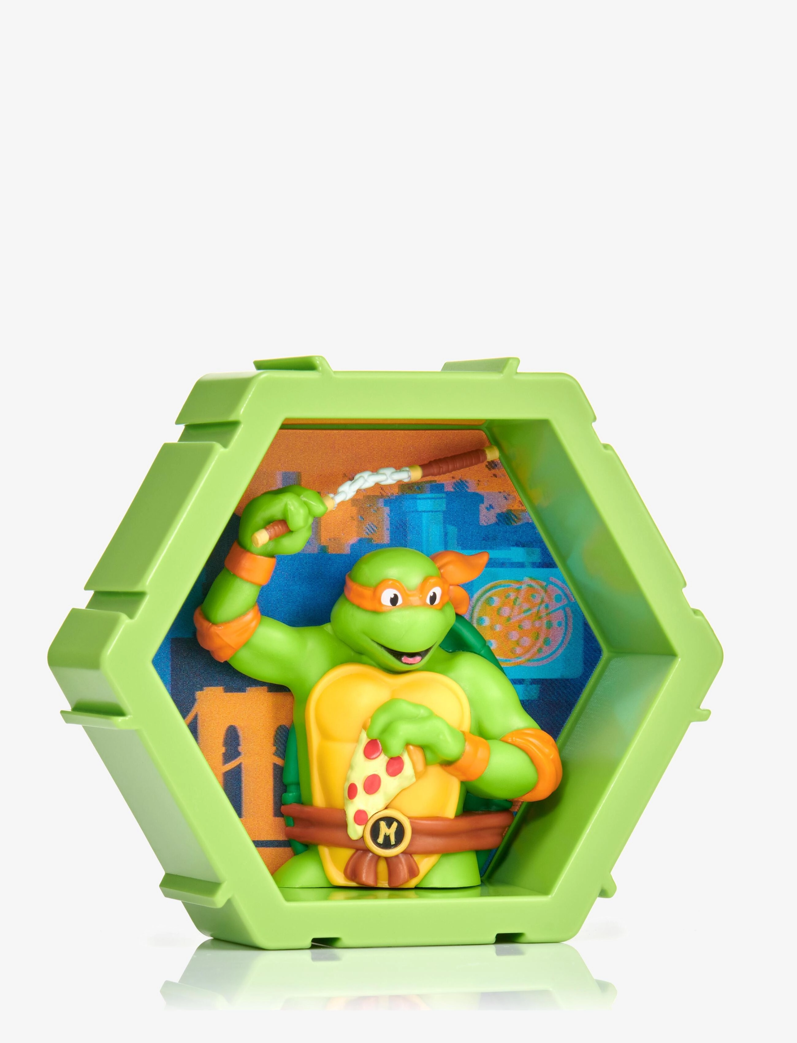 Ninja Turtles Pod 4D Teenage Mutant Turtles Michalangelo, Børn, Action Figures, Multi/mønstret, Str: ONE SIZE