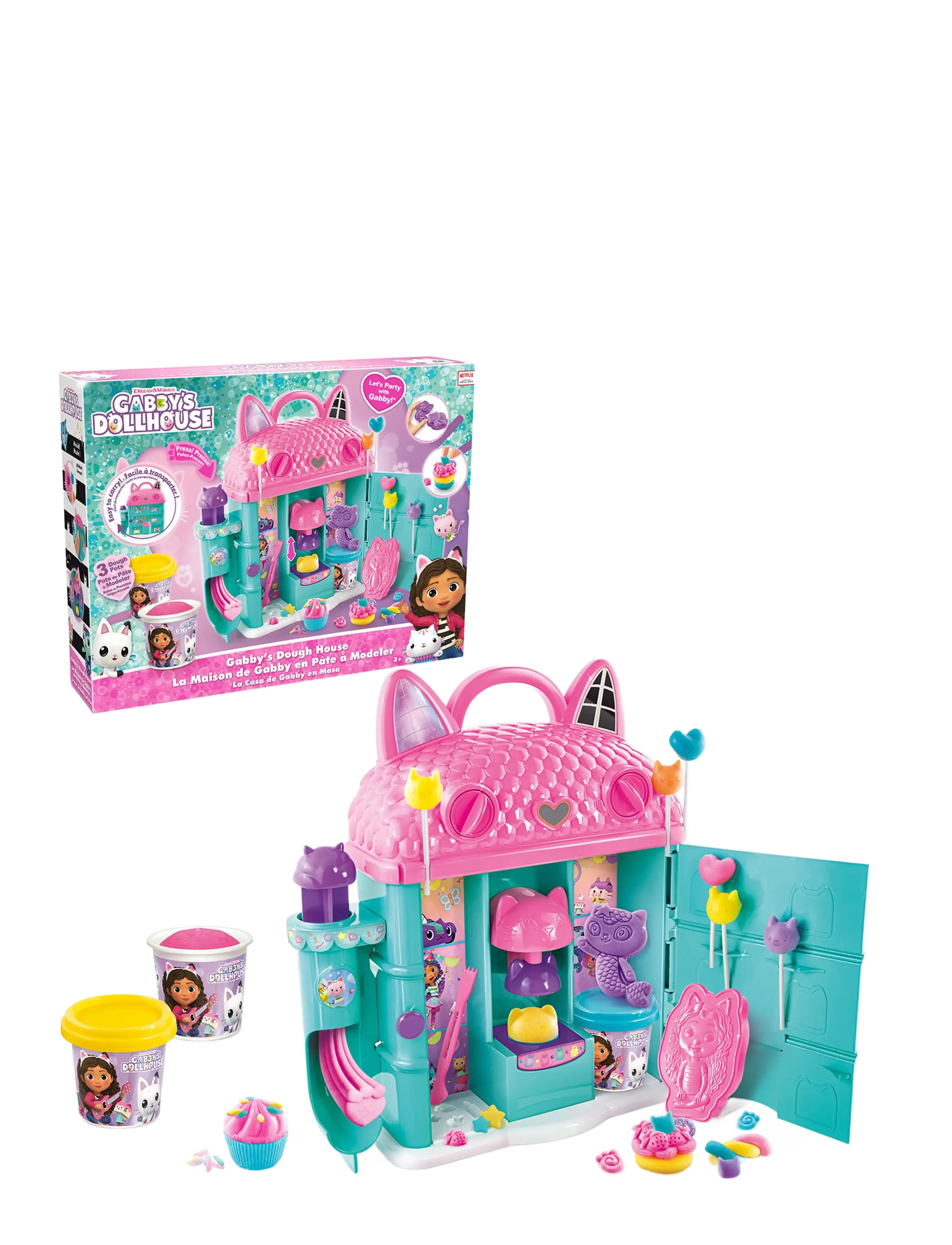 Gabby dockskåp GABBY'S DOLLHOUSE Gabby''s Dough House - Dockor & Tillbehör - MULTICOLOR / multi