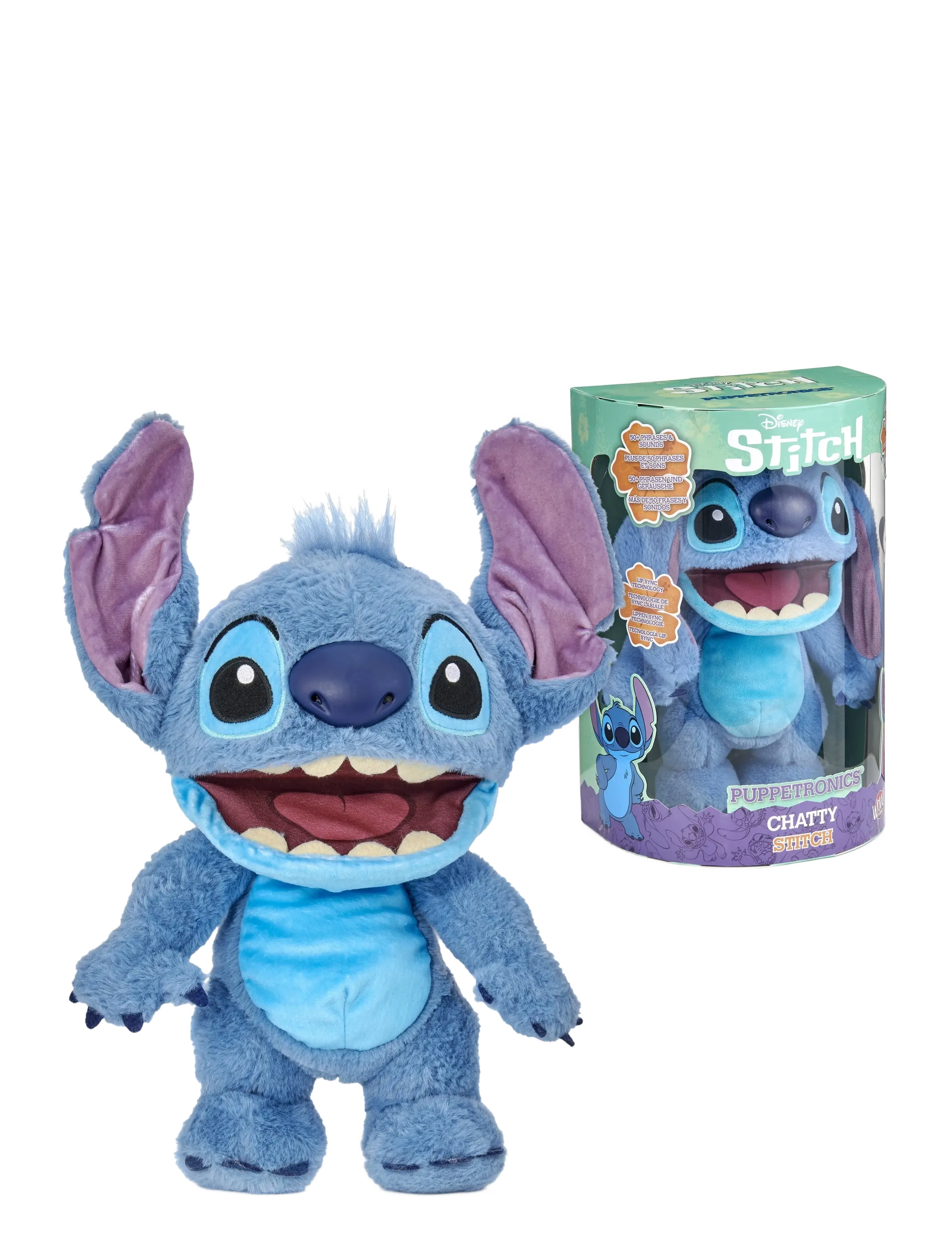 AMO - Chatty Disney Stitch interactive plush - film & sagofigurer - multicolor - 1