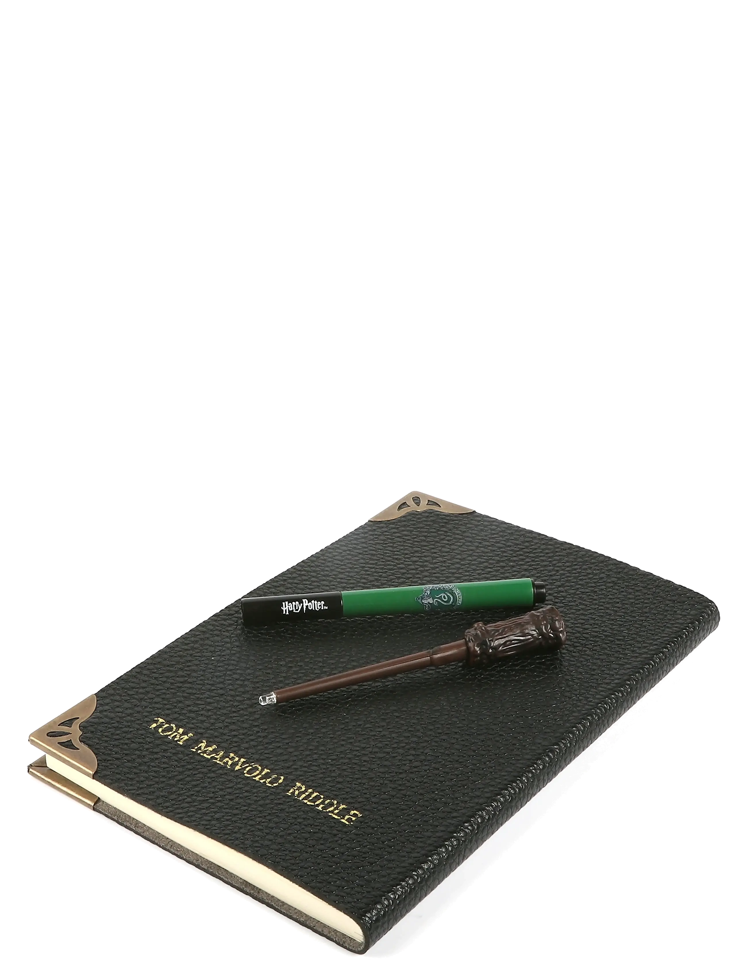 AMO Tom Riddle's Diary Notebook, Pen & Torch, Børn, Kalender og notesbog, Sort, Str: ONE SIZE