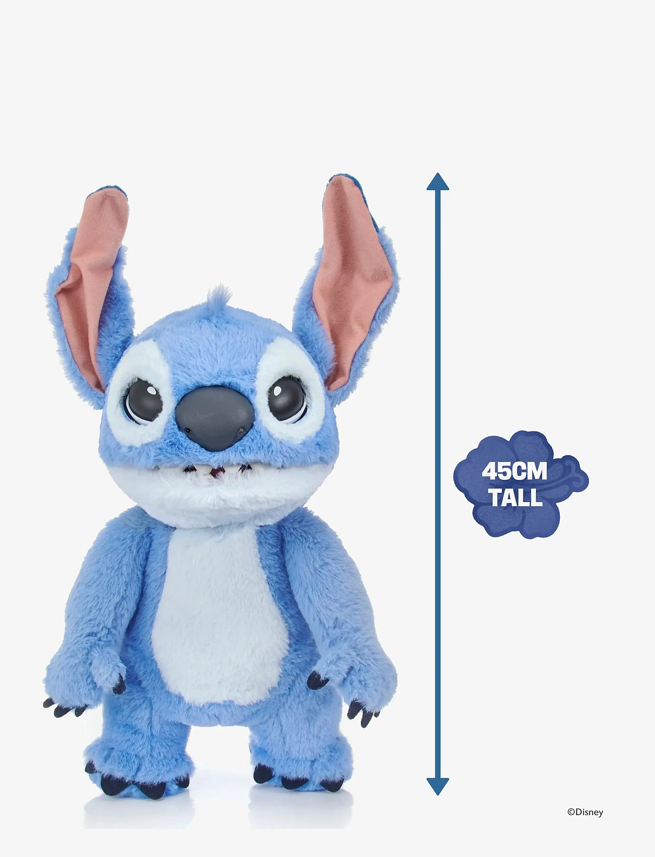 Lilo & Stitch - Real FX Disney Live Action Stitch Puppetronic - tøjdyr - multicolor - 0