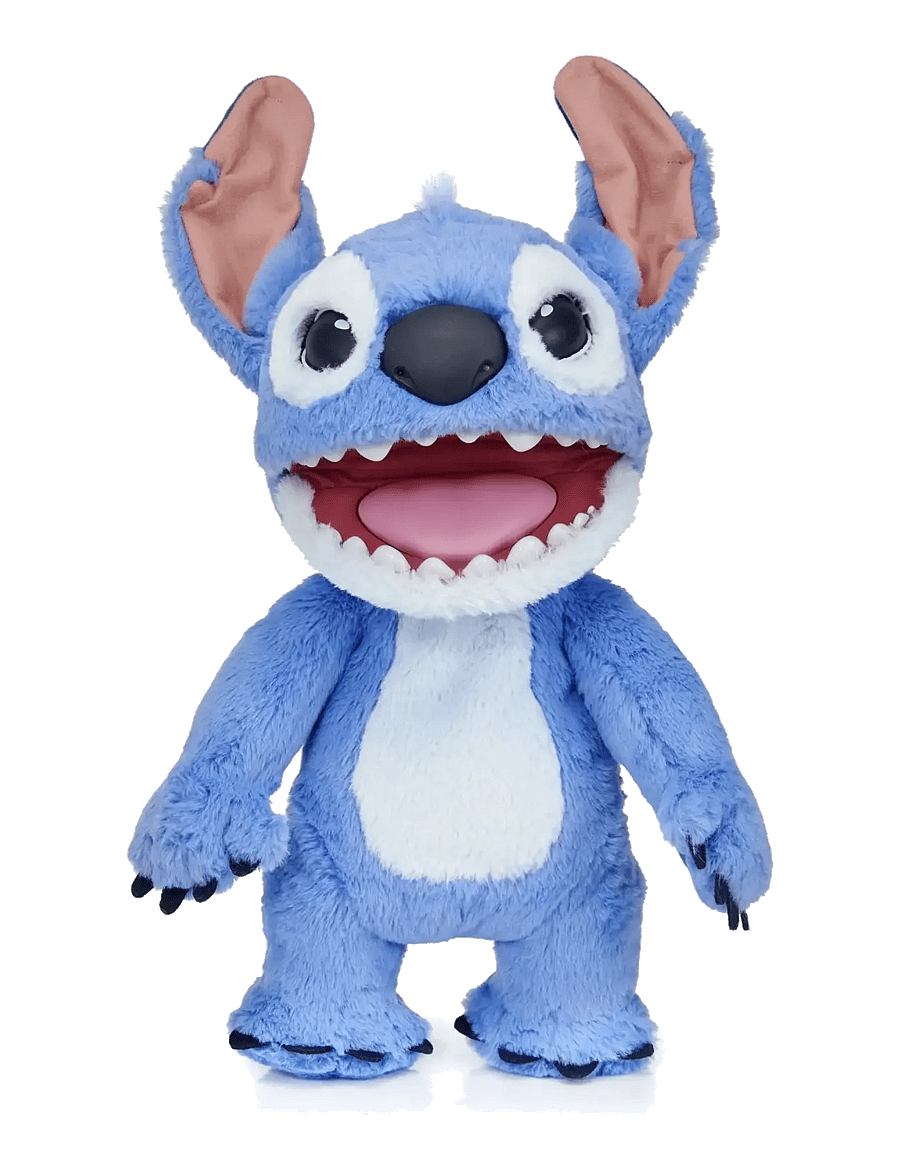 Lilo & Stitch - Real FX Disney Live Action Stitch Puppetronic - tøjdyr - multicolor - 5