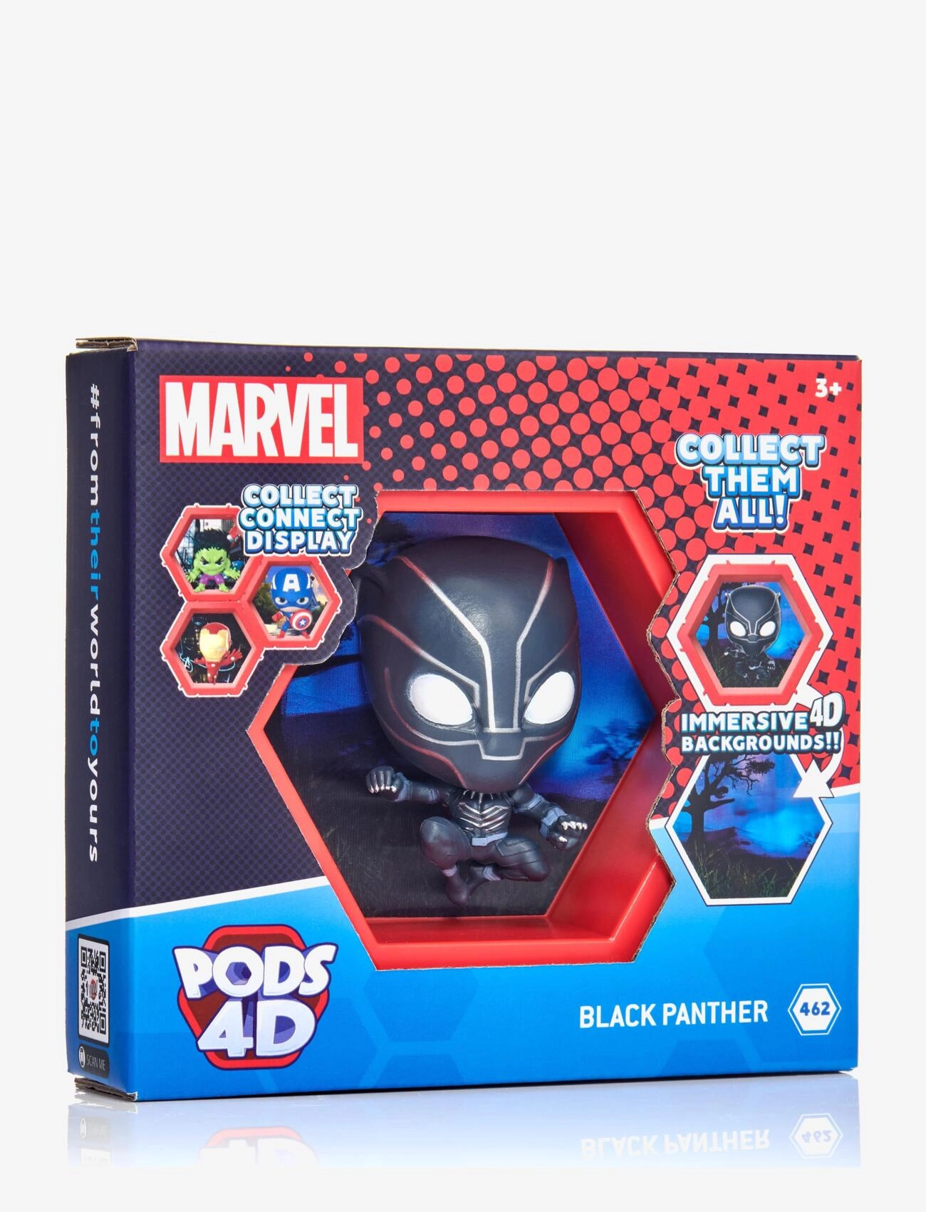 Nano Pod - POD 4D Marvel Black Panther - actionfigurer - multicolor - 2