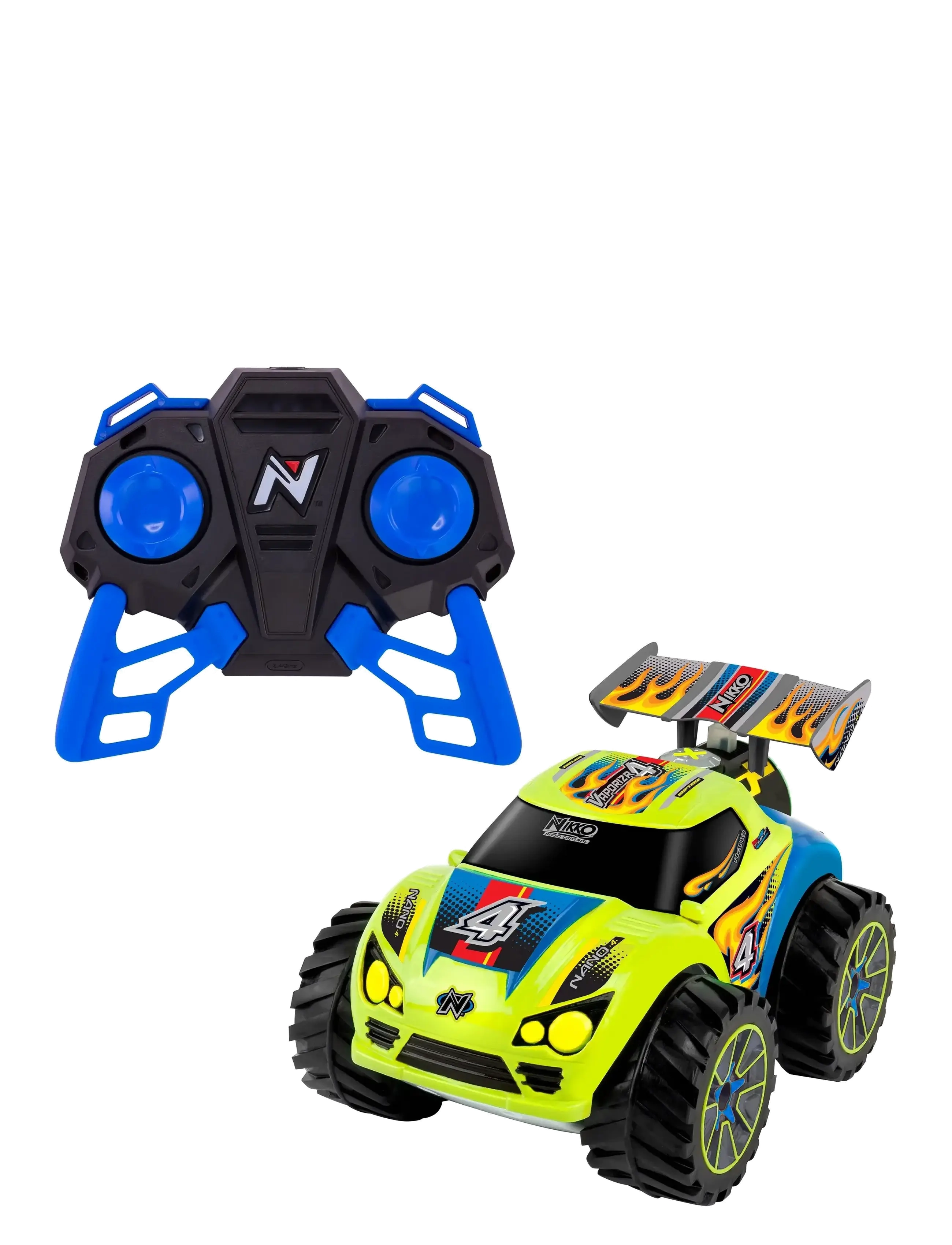 AMO Nikko Nano Vaporizr Amphibious Land Water Snow 4X4 20 cm, One Size, Blue, Legetøj > Remote Controlled Legetøj, Børn