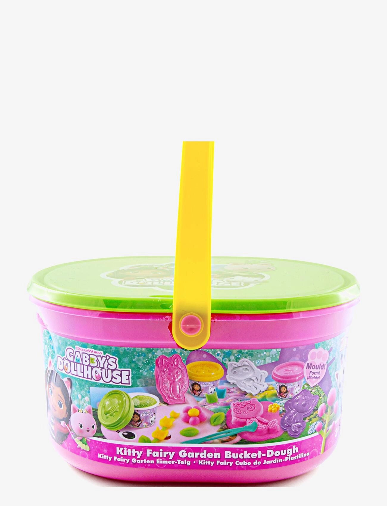Gabby's Dollhouse - Gabby's Dollhouse Kitty Fairy Garden Bucket - modellervoks - multicolor - 1