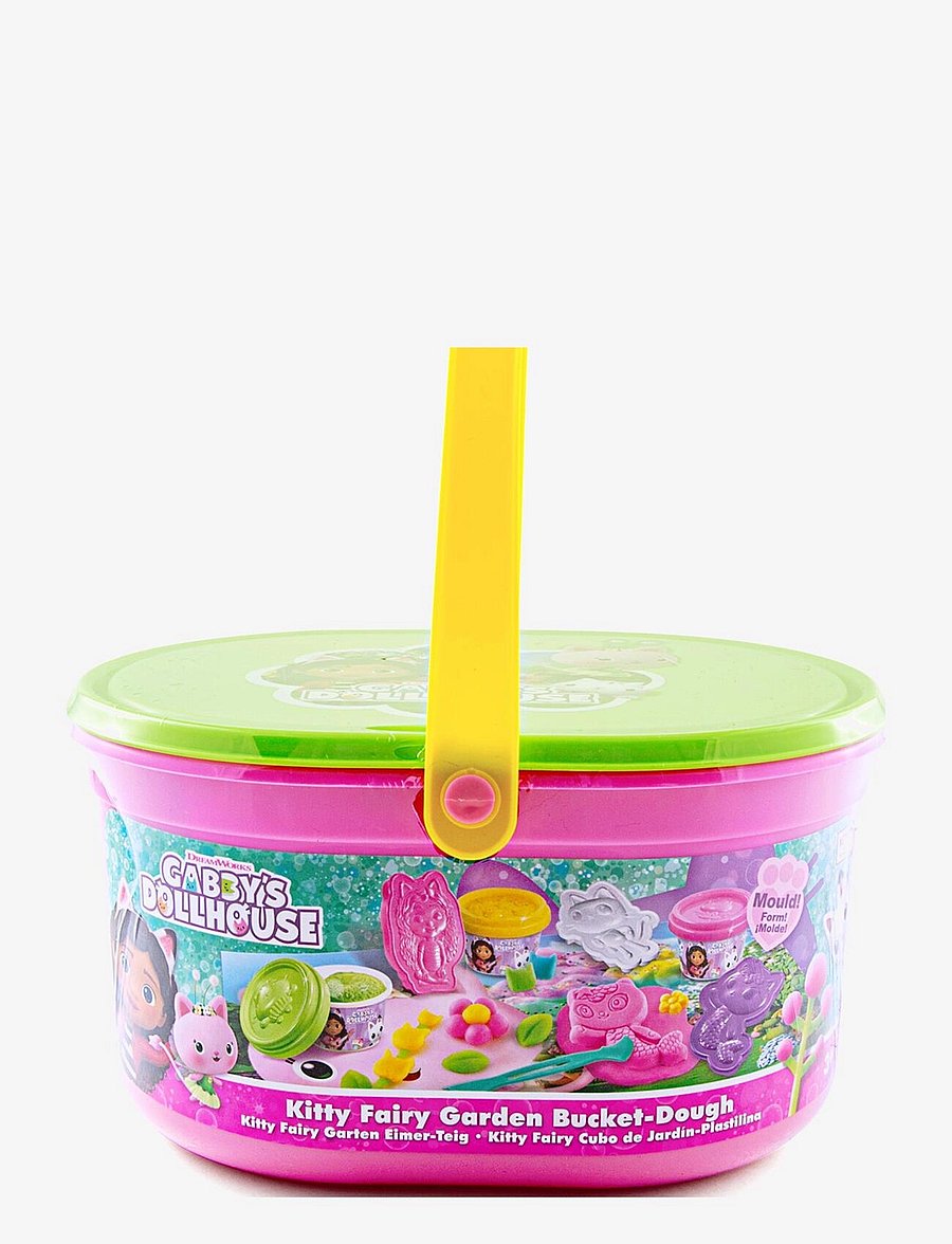 Gabby's Dollhouse - Gabby's Dollhouse Kitty Fairy Garden Bucket - leir - multicolor - 1